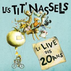 Cover of Le live des 20 ans