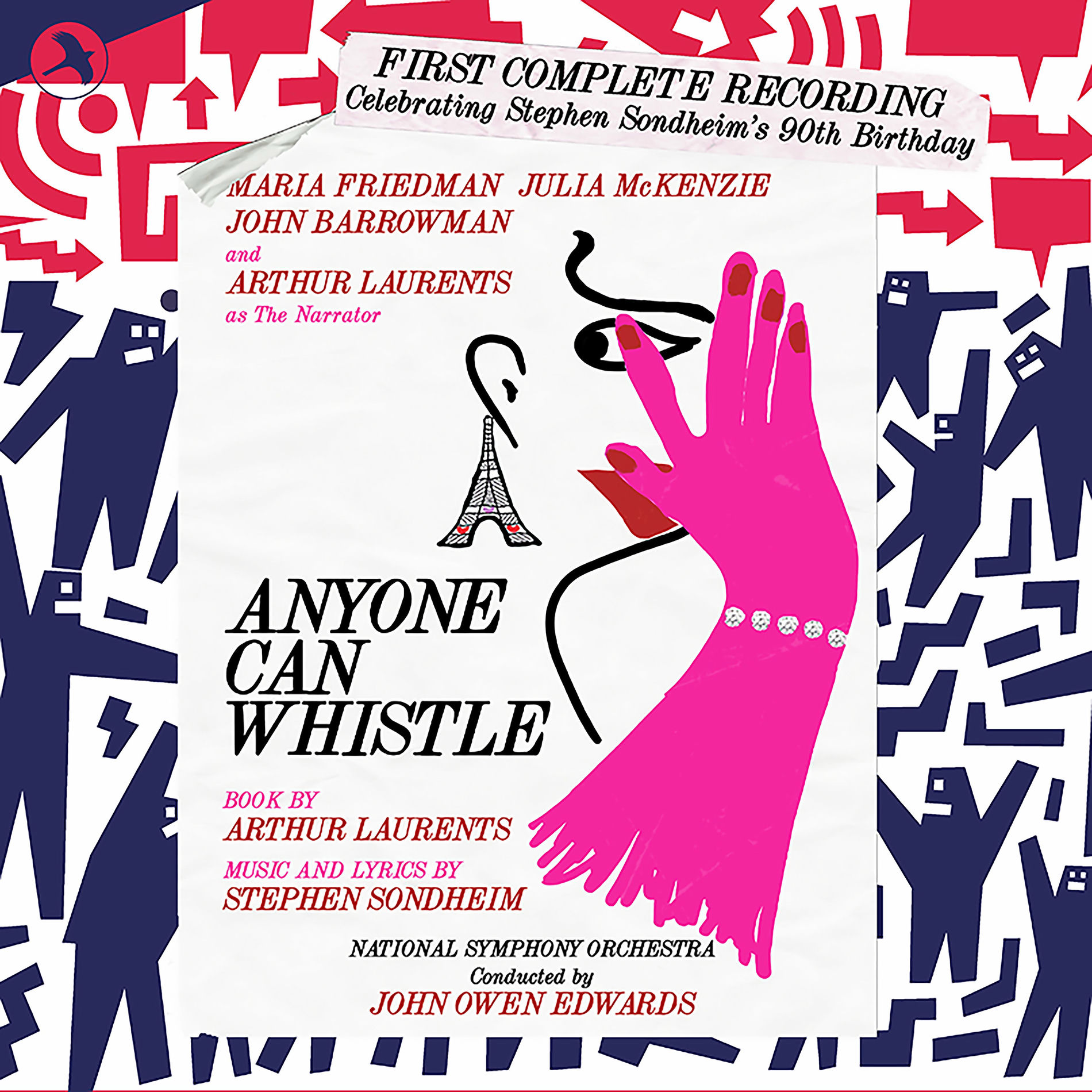 Album cover of Anyone Can Whistle: First Complete Recording (First Complete Recording)