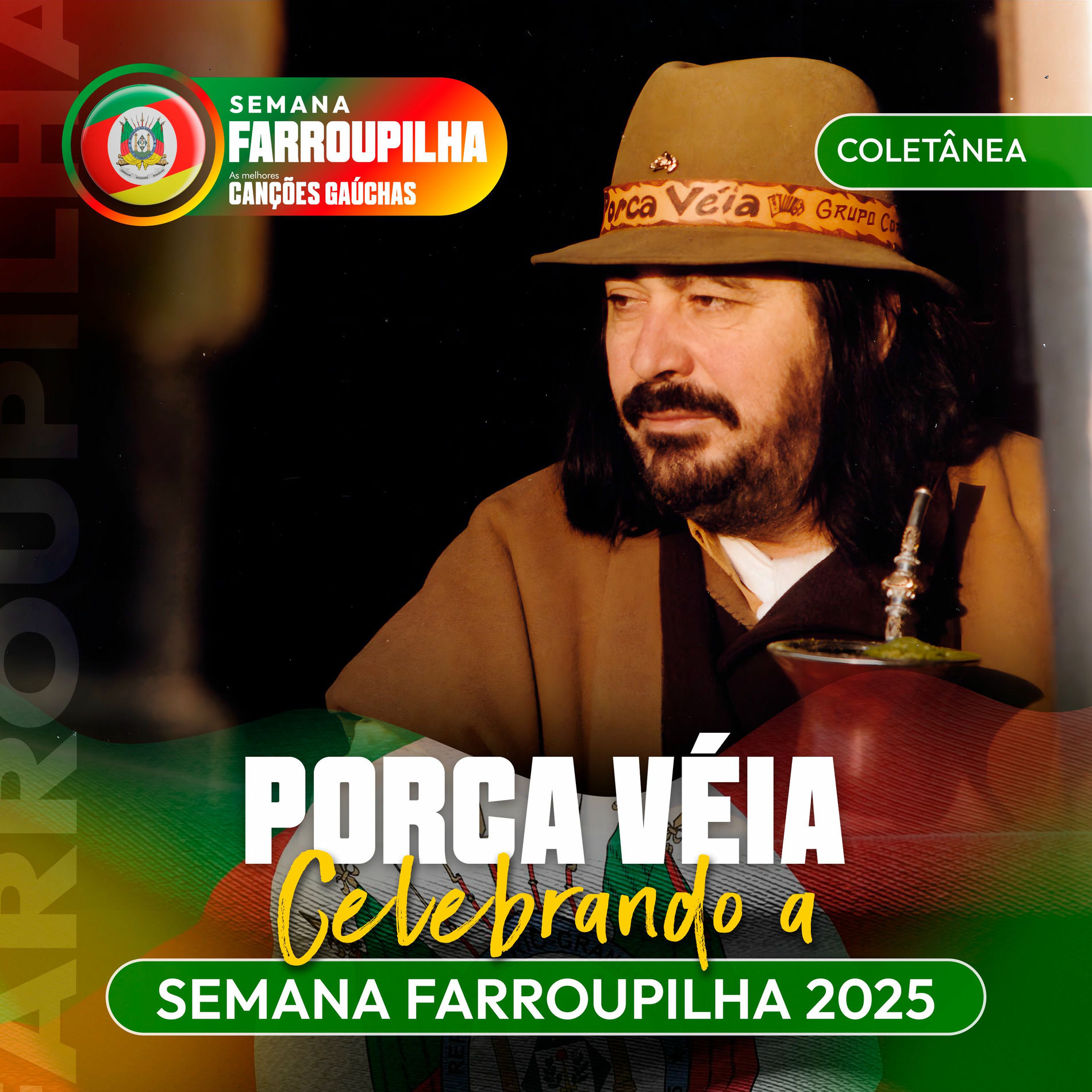 Album cover of PORCA VÉIA: CELEBRANDO A SEMANA FARROUPILHA 2025