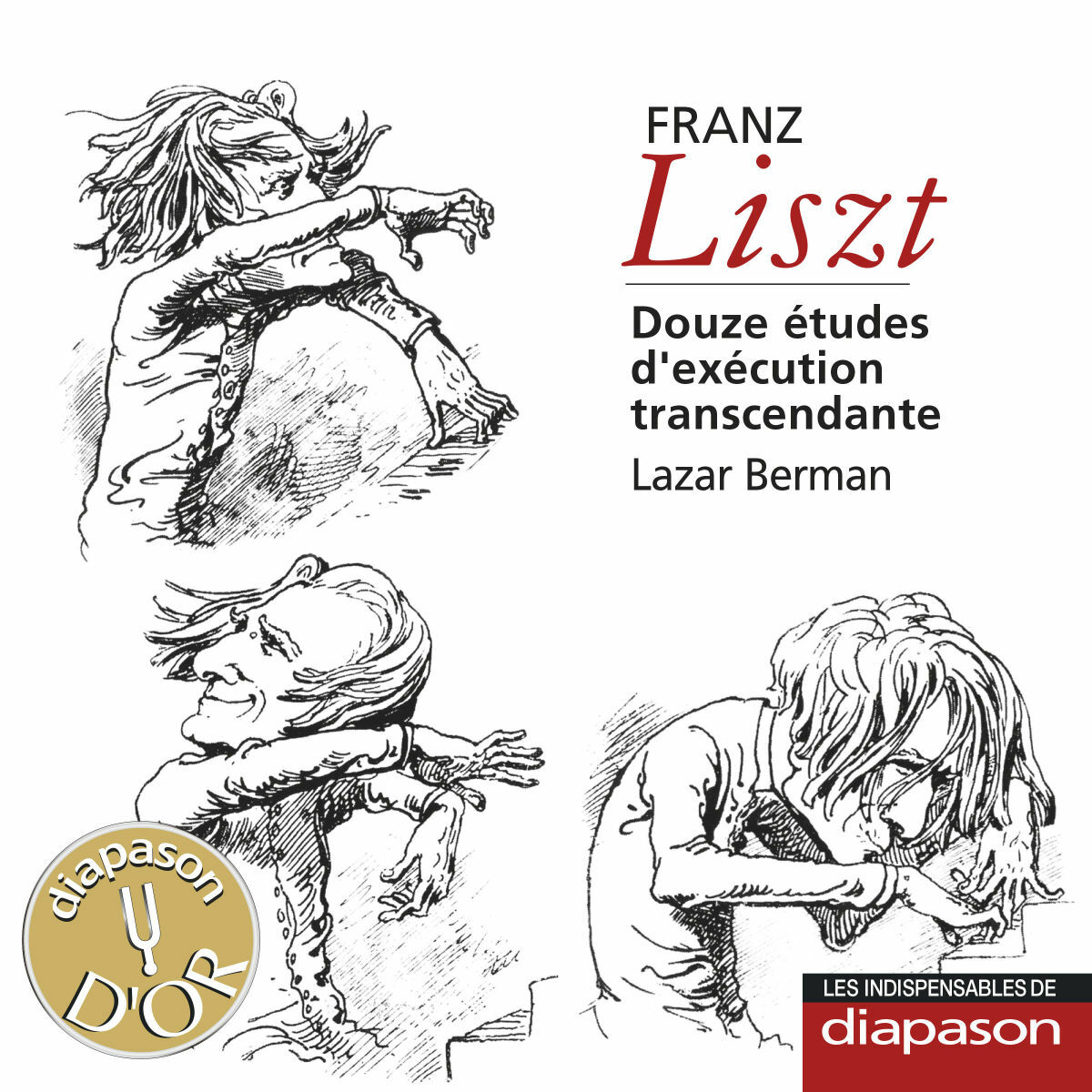 Album cover of Liszt: Douze études d'exécution transcendante, S.139 (Les indispensables de Diapason)