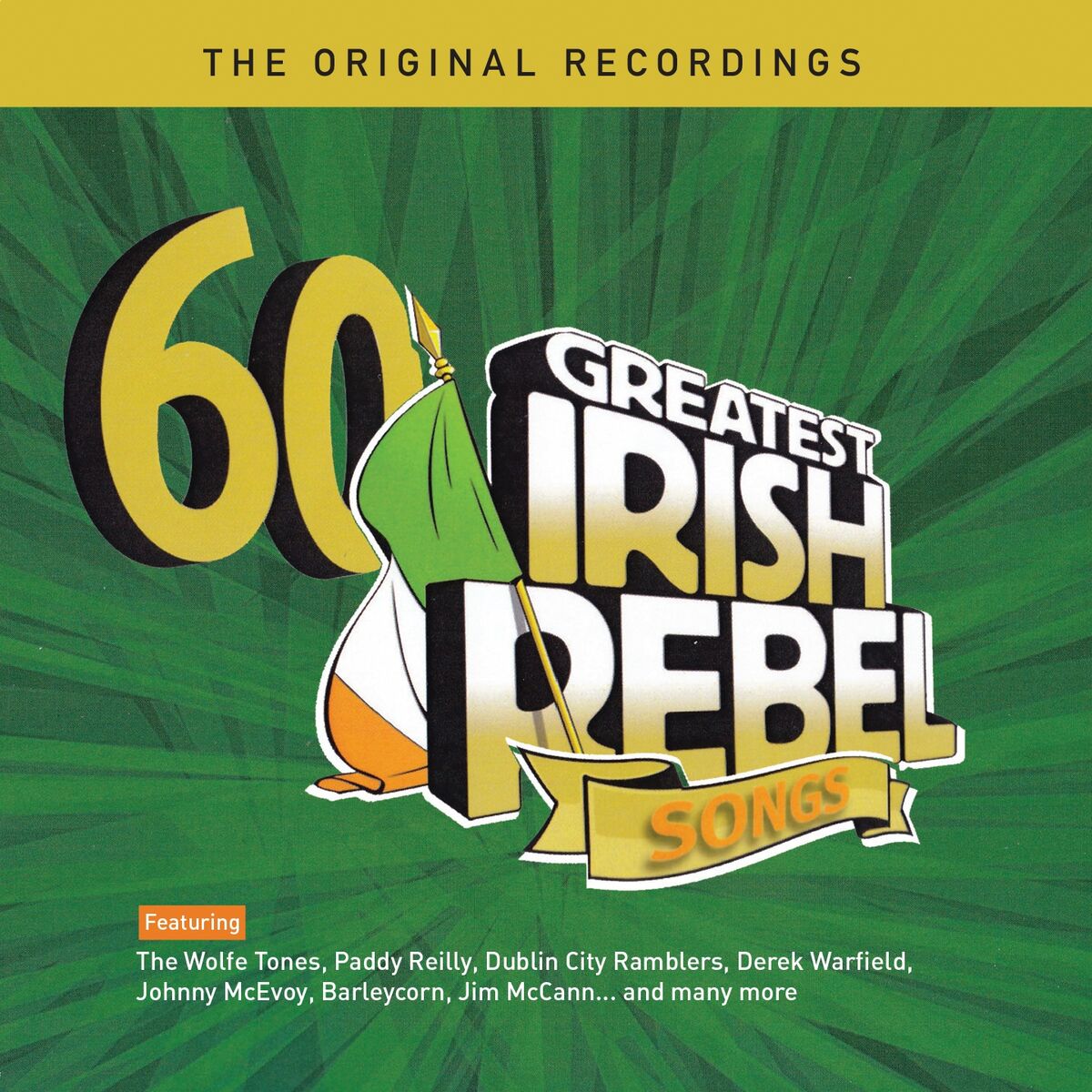 Album cover of 60 Greatest Irish Rebel Songs