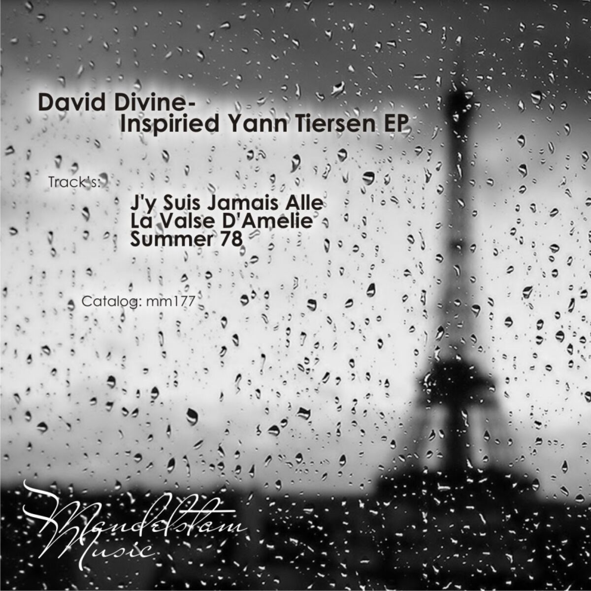 Album cover of Inspiried Yann Tiersen EP