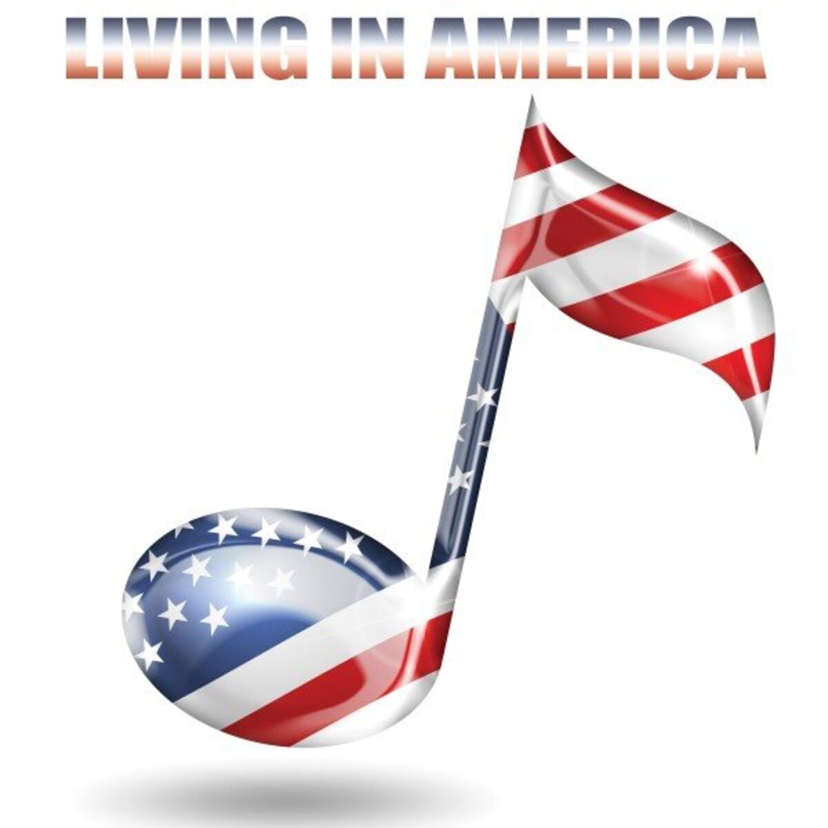 Album cover of Living in America