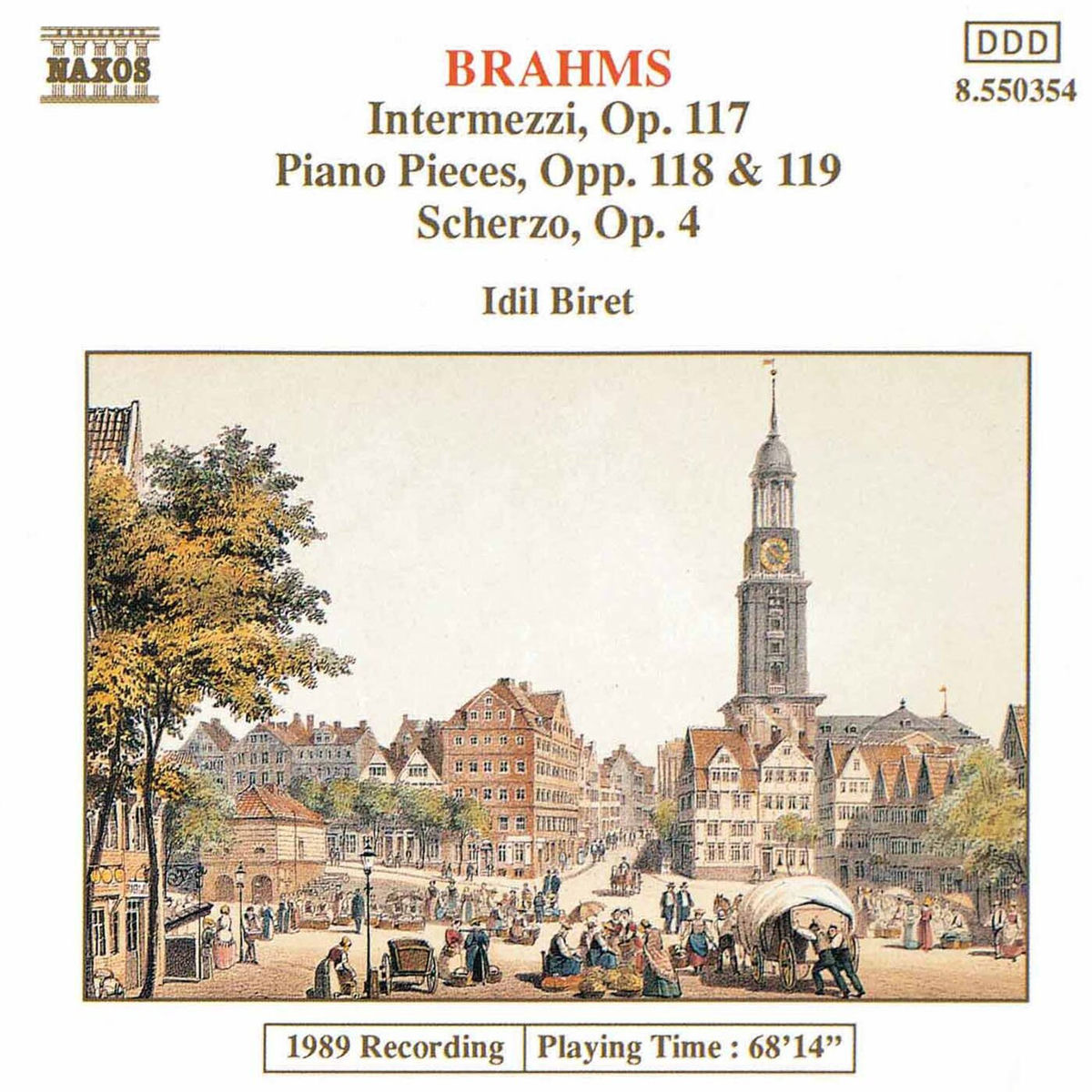 Album cover of 6 Klavierstücke, Op. 118: No. 4, Intermezzo in F Minor. Allegretto un poco agitato