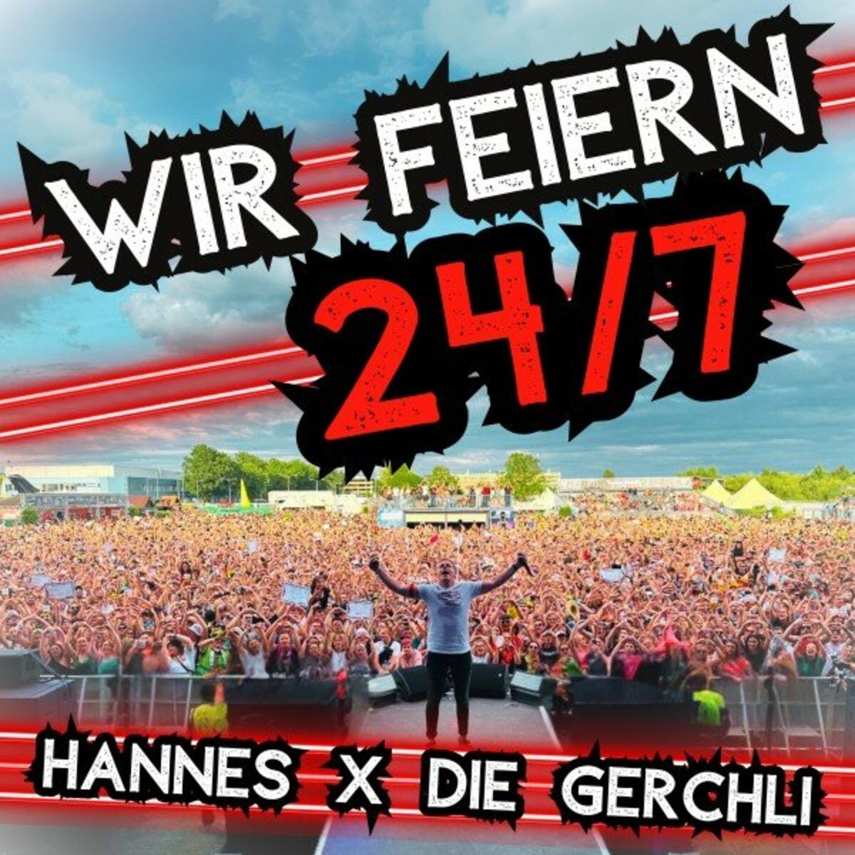 Album cover of Wir feiern 24/7
