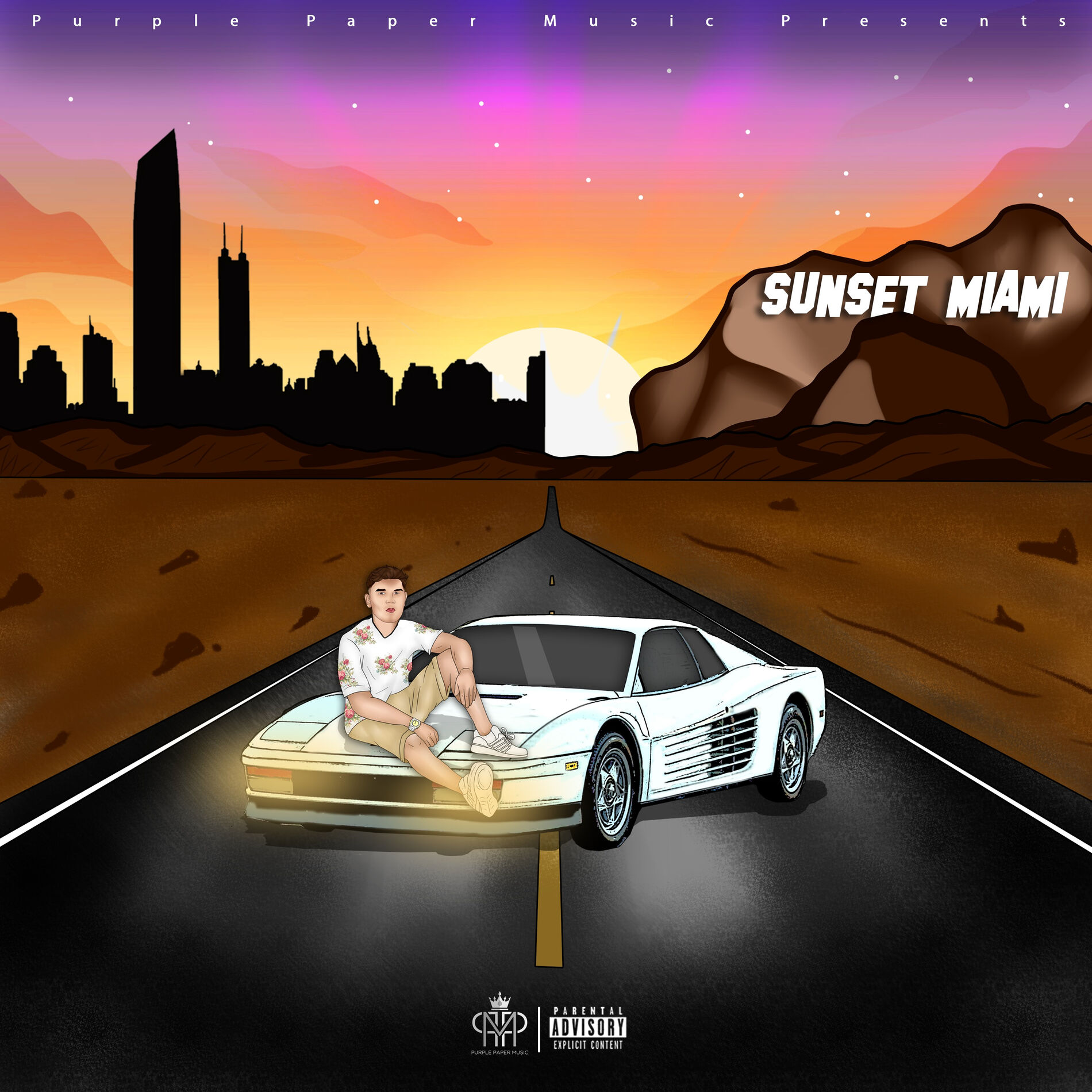 Album cover of Sunset Miami