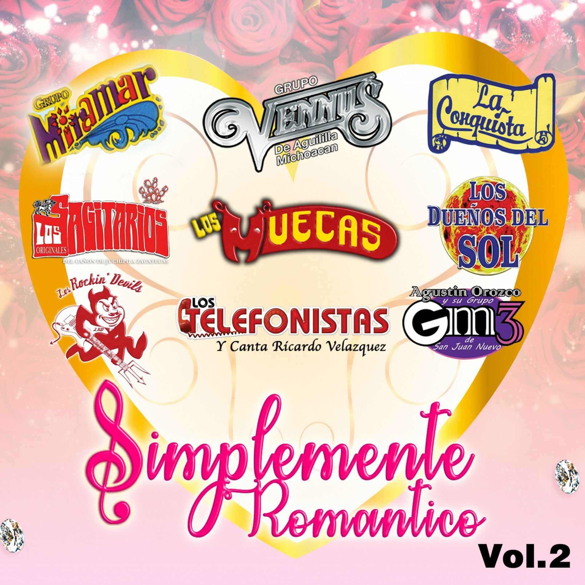 Album cover of Simplemente Romantico Vol. 2