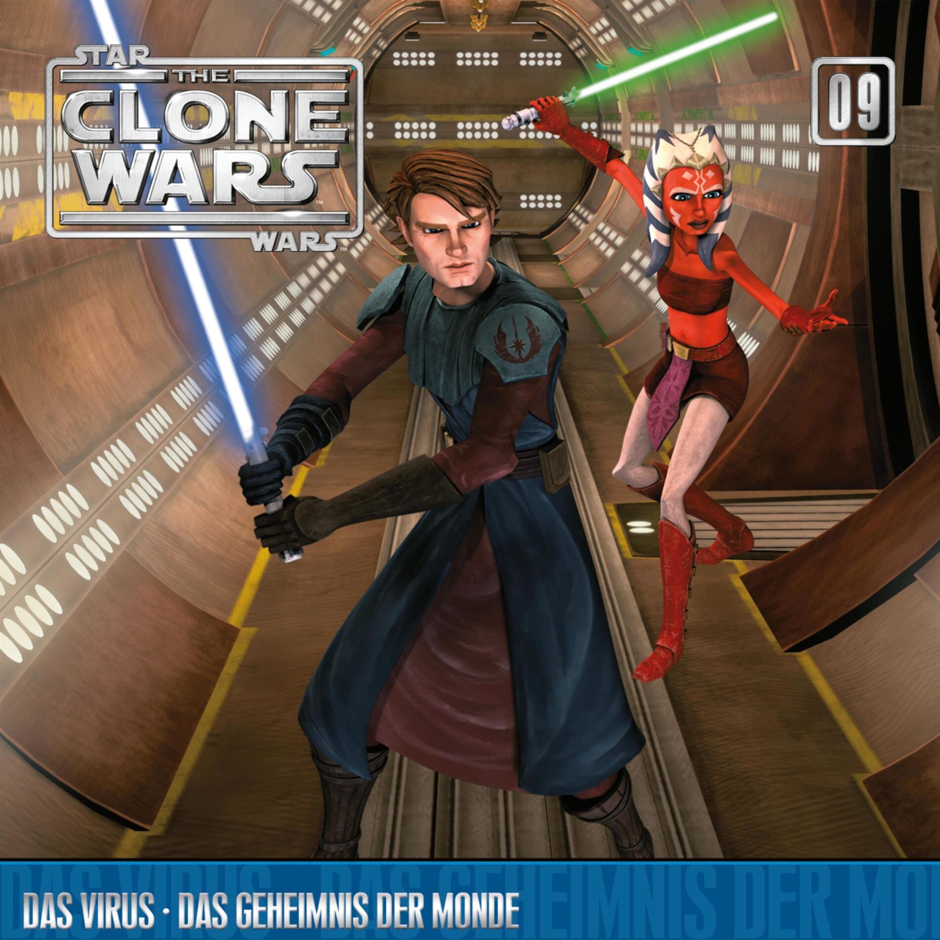 Album picture of 09: Das Virus / Das Geheimnis der Monde (Das Original-Hörspiel zur Star Wars-TV-Serie)
