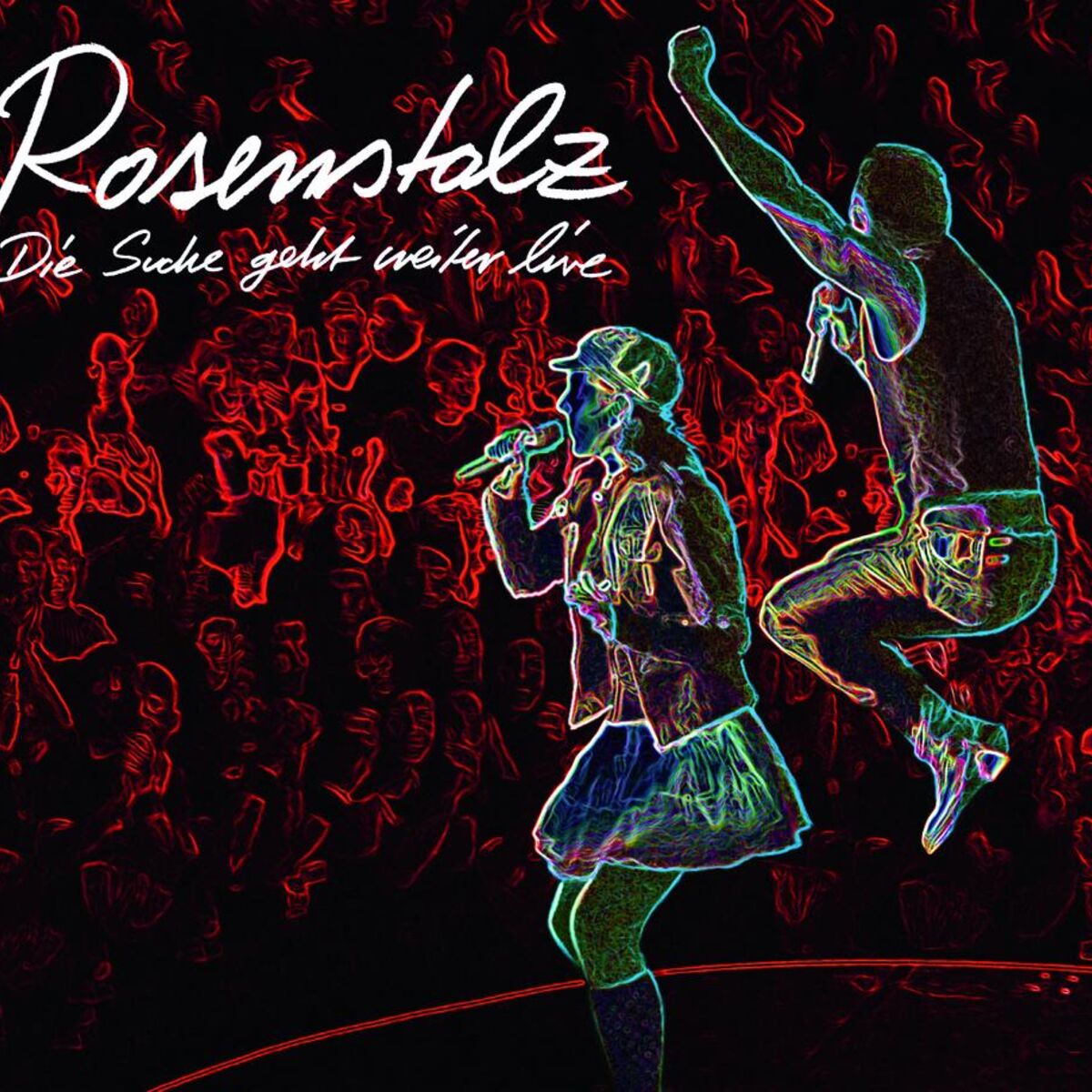 Album cover of Die Suche geht weiter - Live