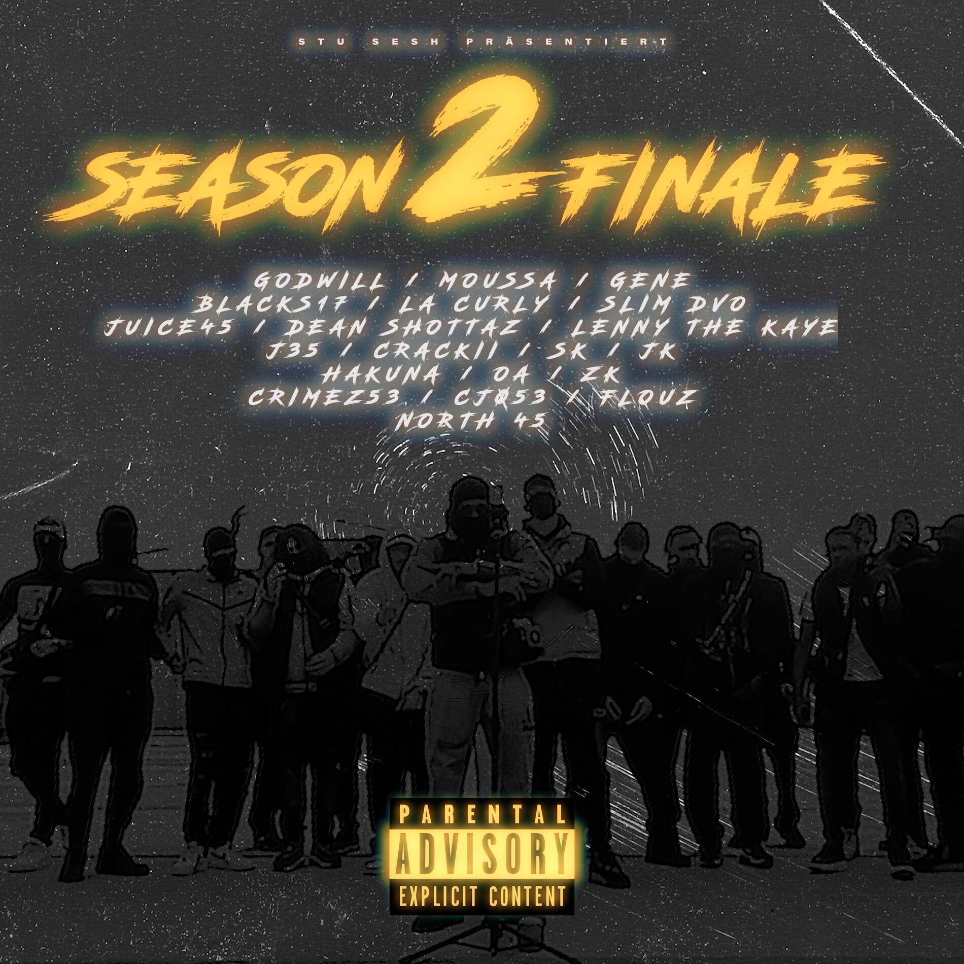 Album cover of Season 2 Finale (feat. Godwill, Moussa, Géné, La Curly, Slim Dvo, Juice 45, Dean Shottaz, Lenny The Kaye, J'35, Crackii, SK KINGST