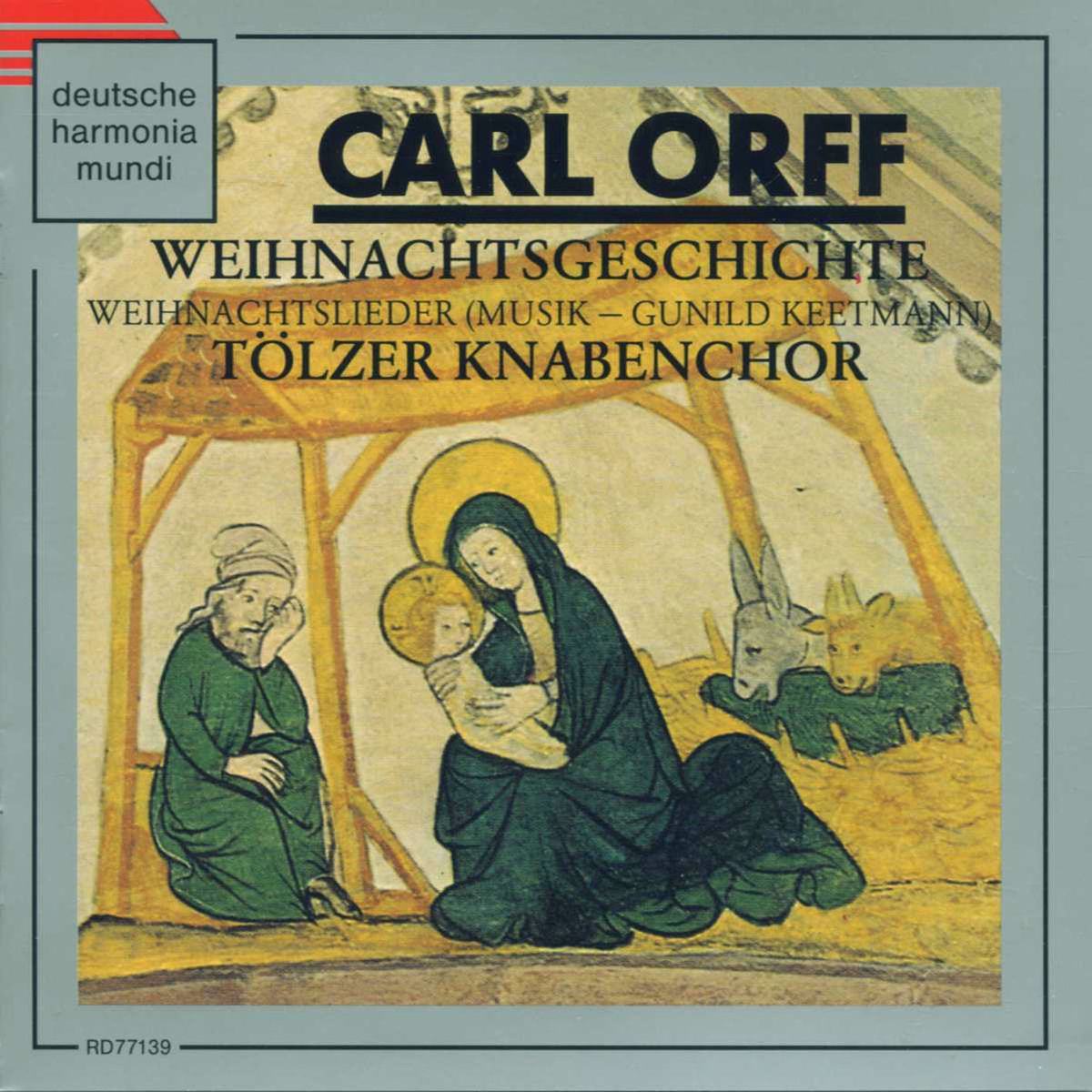 Album cover of Carl Orff: Weihnachtsgeschichte