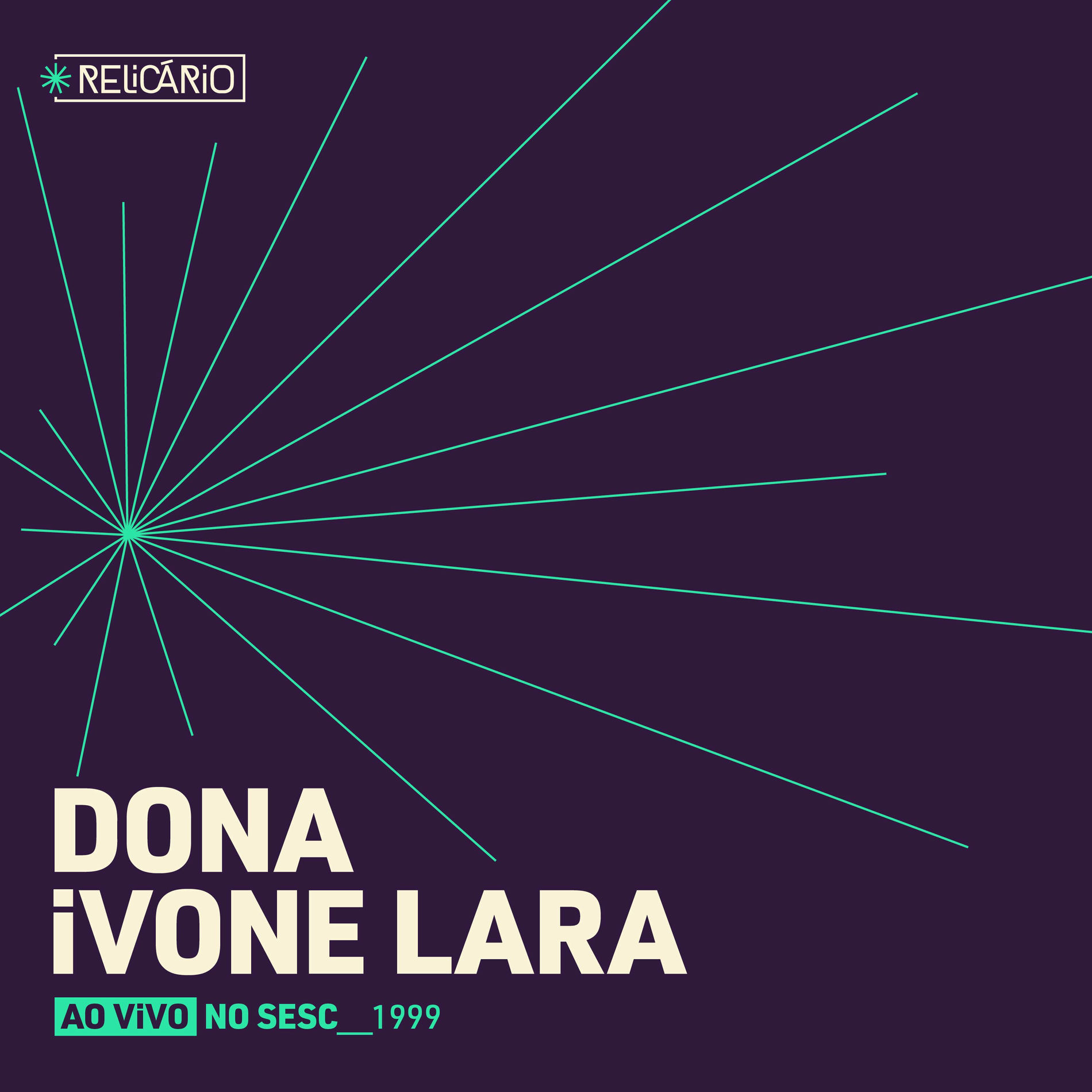 Album cover of Relicário: Dona Ivone Lara (ao vivo no Sesc 1999)