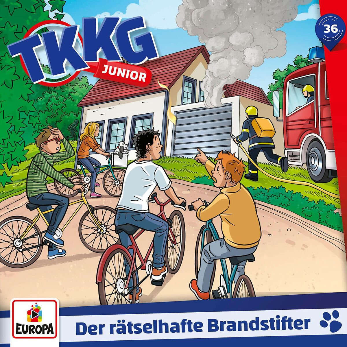 Album cover of Folge 36: Der rätselhafte Brandstifter