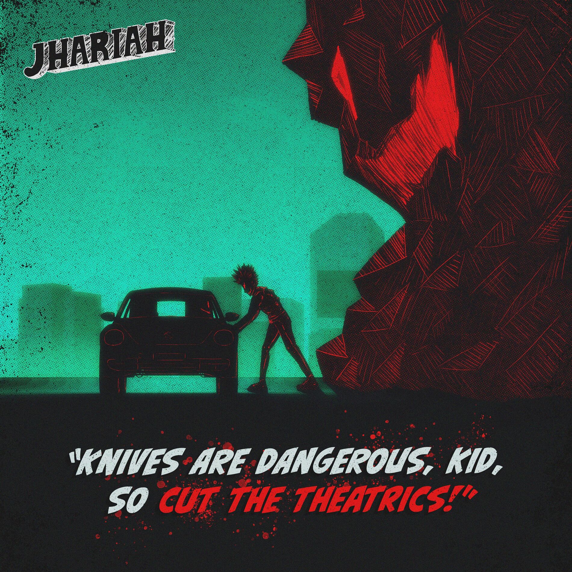 Album cover of Knives Are Dangerous, Kid, so Cut the Theatrics!