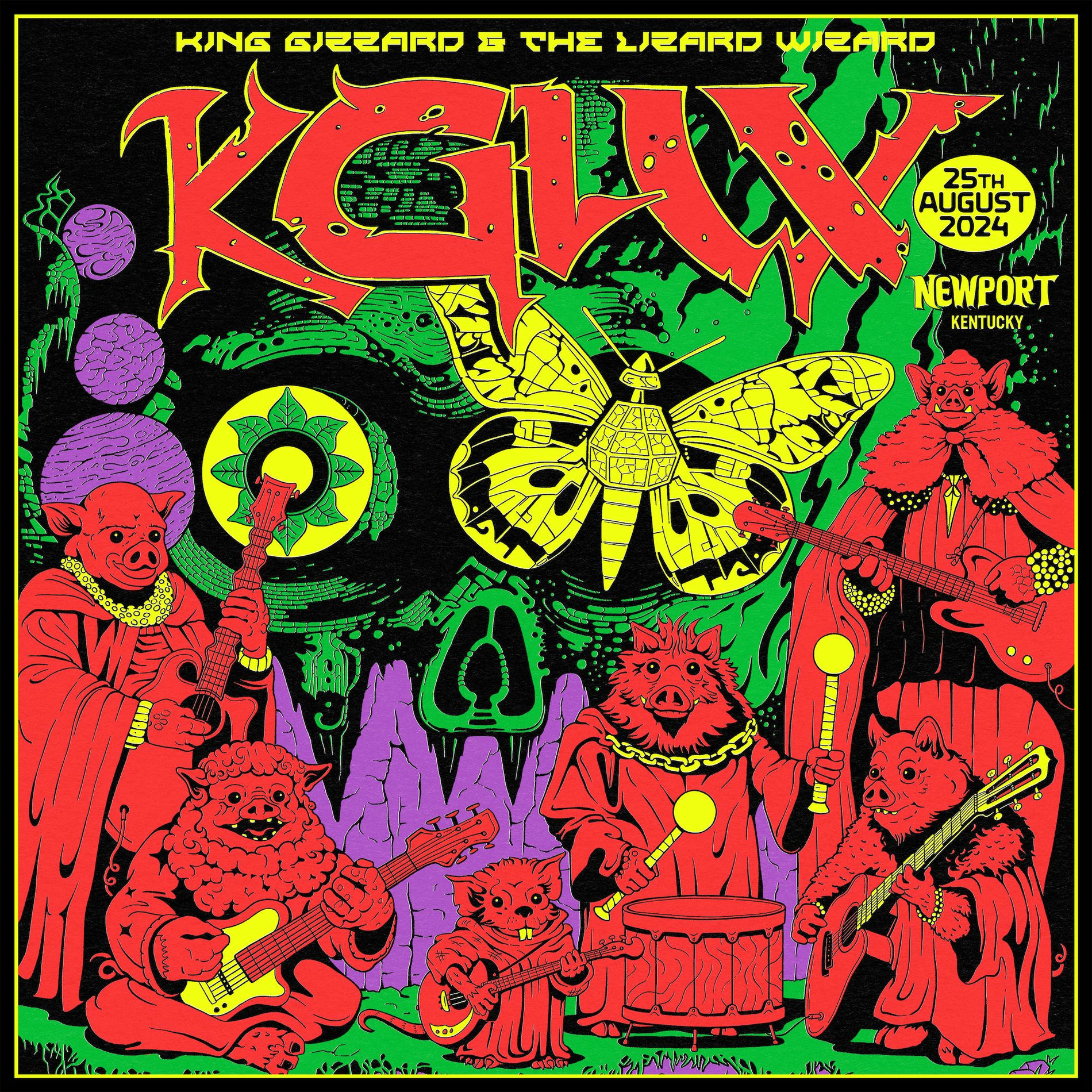 Album cover of Live in Kentucky '24