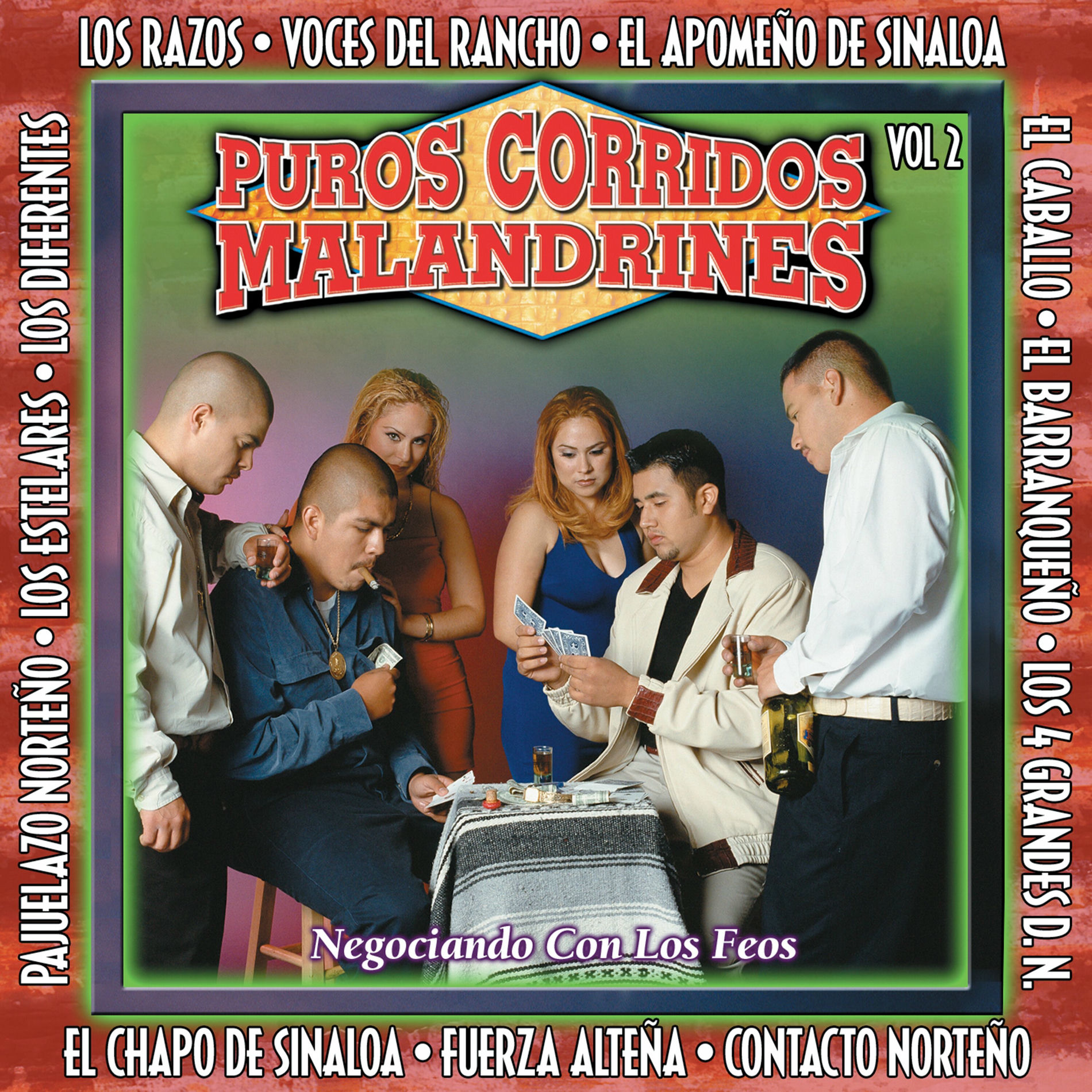 Album cover of Puros Corridos Malandrines Vol. 2