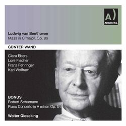 Cover of Beethoven: Mass in C Major, Op. 86 - R. Schumann: Piano Concerto in A Minor, Op. 54