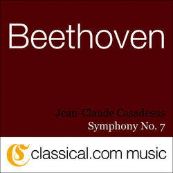 Cover of Ludwig van Beethoven, Symphony No. 7 In A, Op. 92