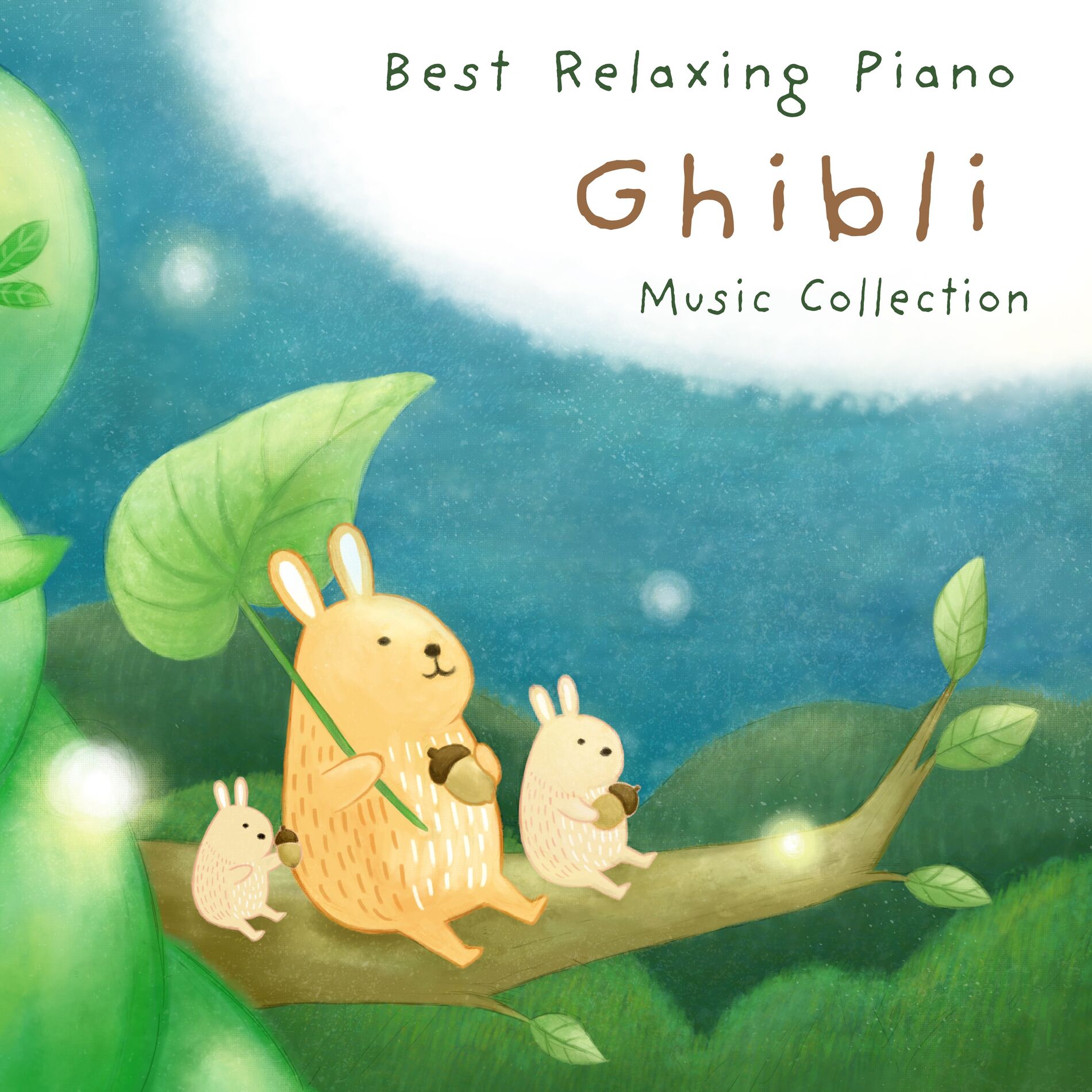 Album cover of Best Relaxing Piano Ghibli Music Collection
