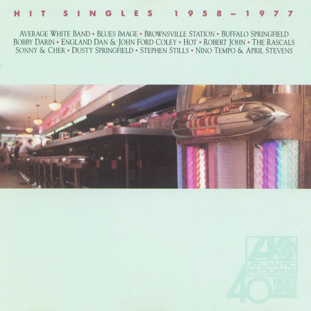 Album cover of Atlantic Records 40th Anniversary: Hit Singles [1958-1977]