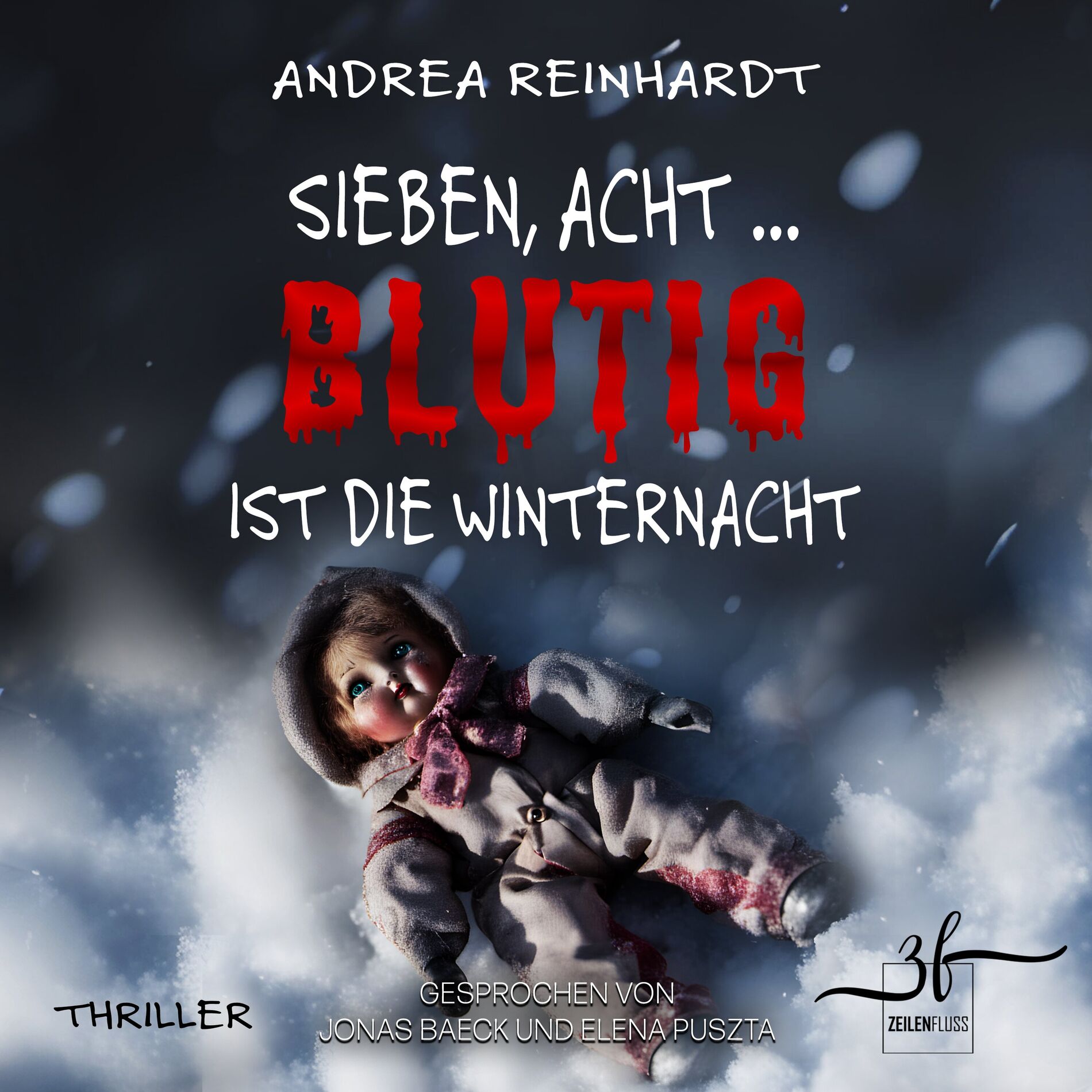 Album cover of Sieben, Acht ... blutig ist die Winternacht (Thriller)