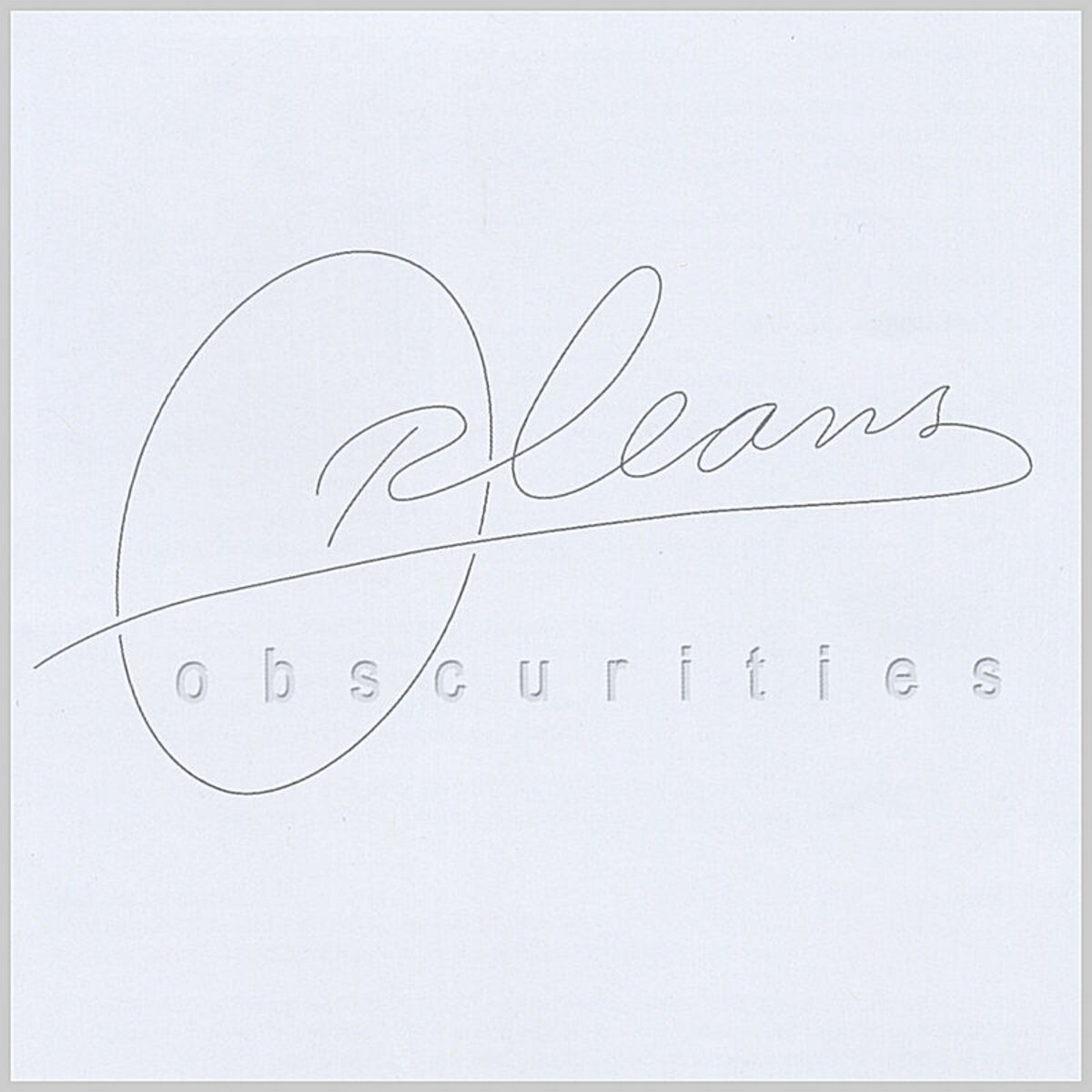 Album cover of Obscurities