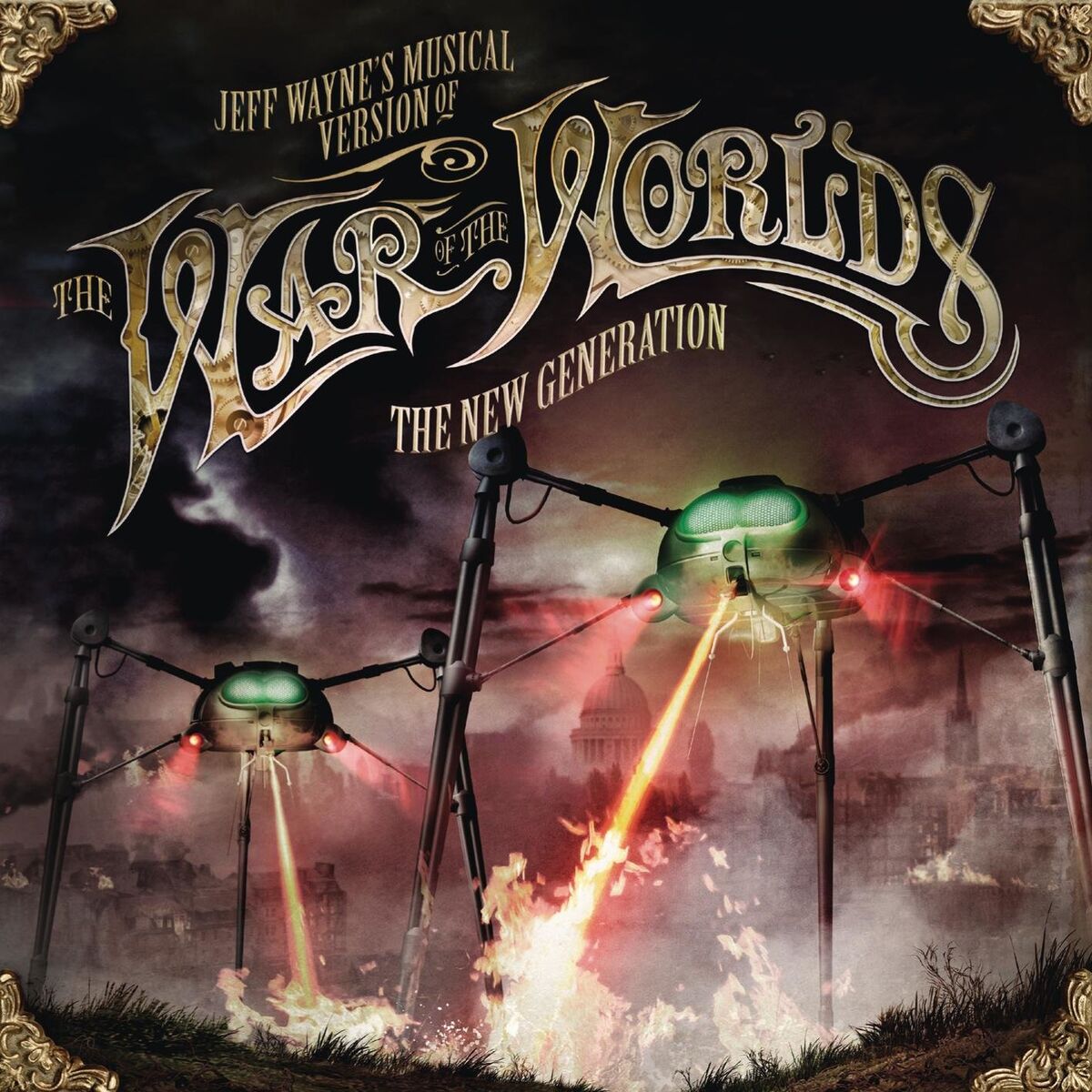 Album cover of Jeff Wayne's Musical Version of The War of The Worlds - The New Generation