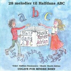 Cover of 28 melodier til Halfdans ABC. Udgave for mindre børn