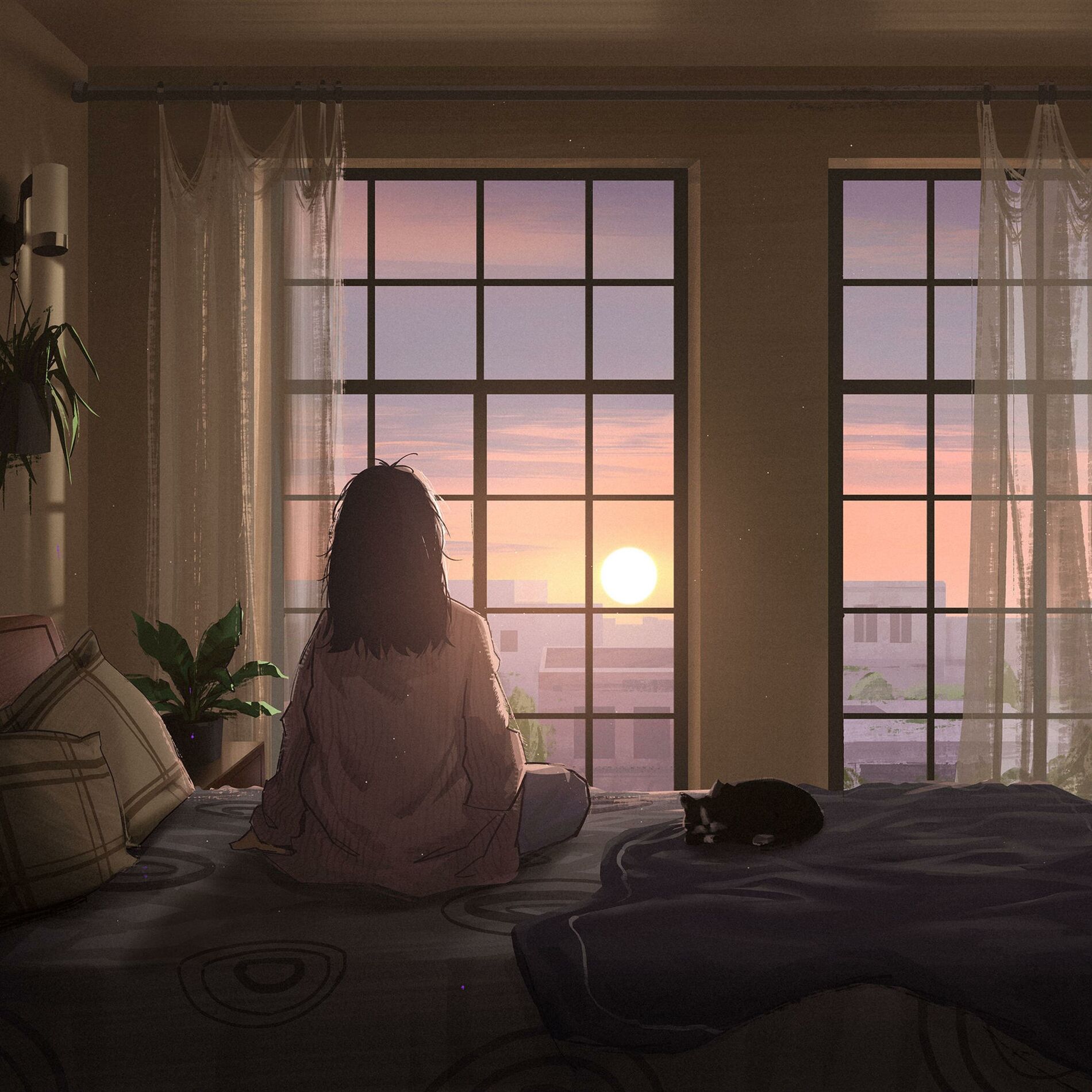 Album cover of when the sun sleeps