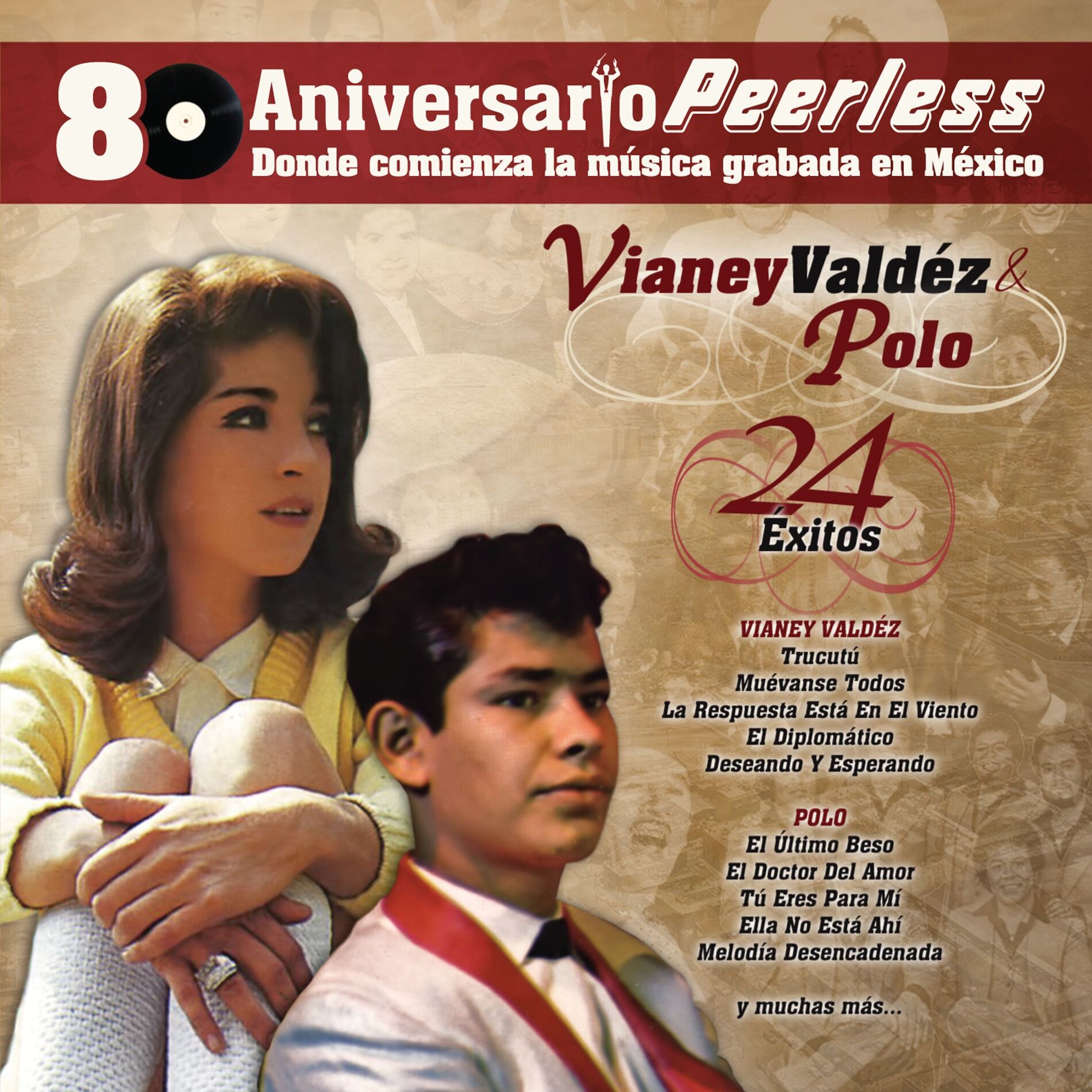 Album cover of Peerless 80 Aniversario - 24 Éxitos