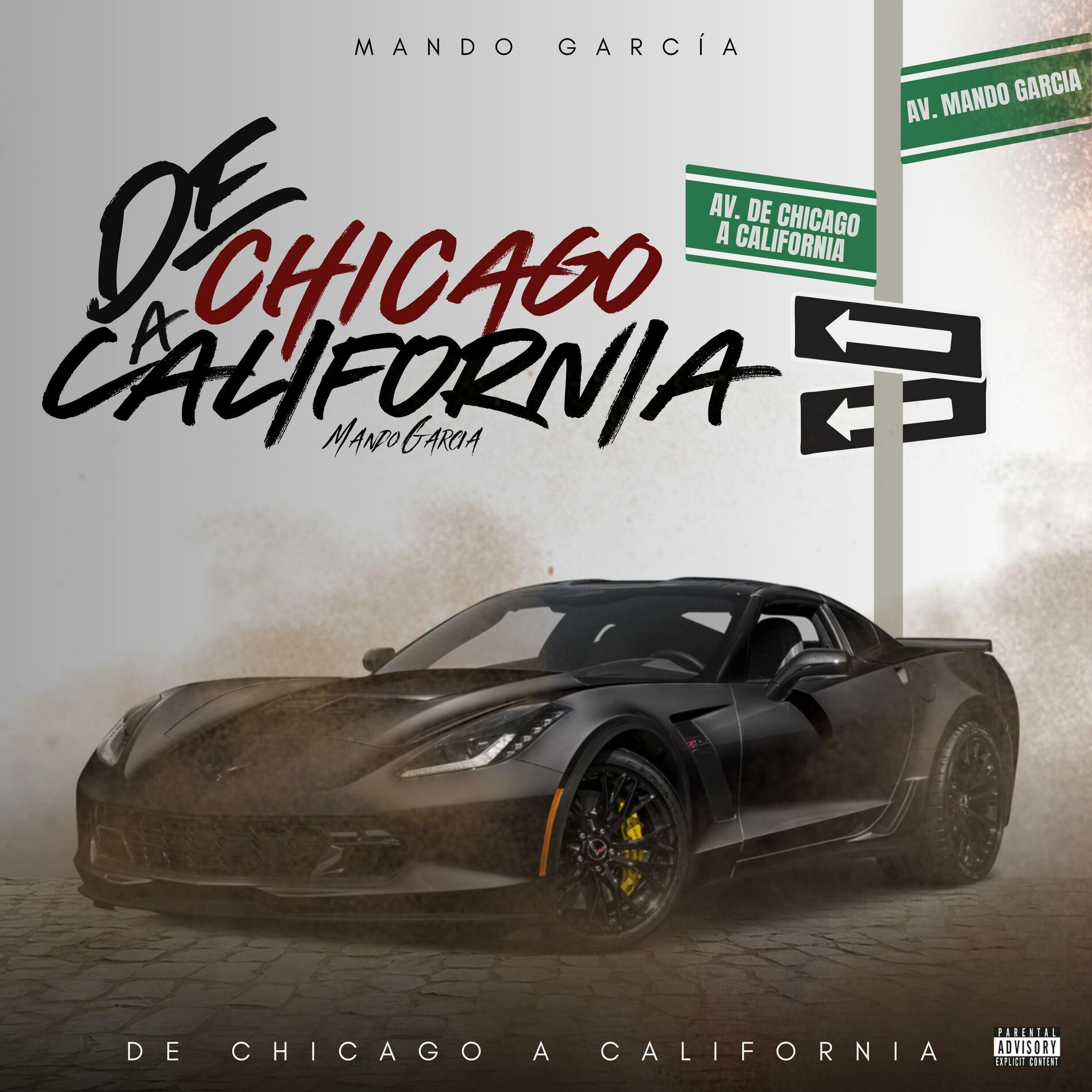 Album cover of De Chicago A California