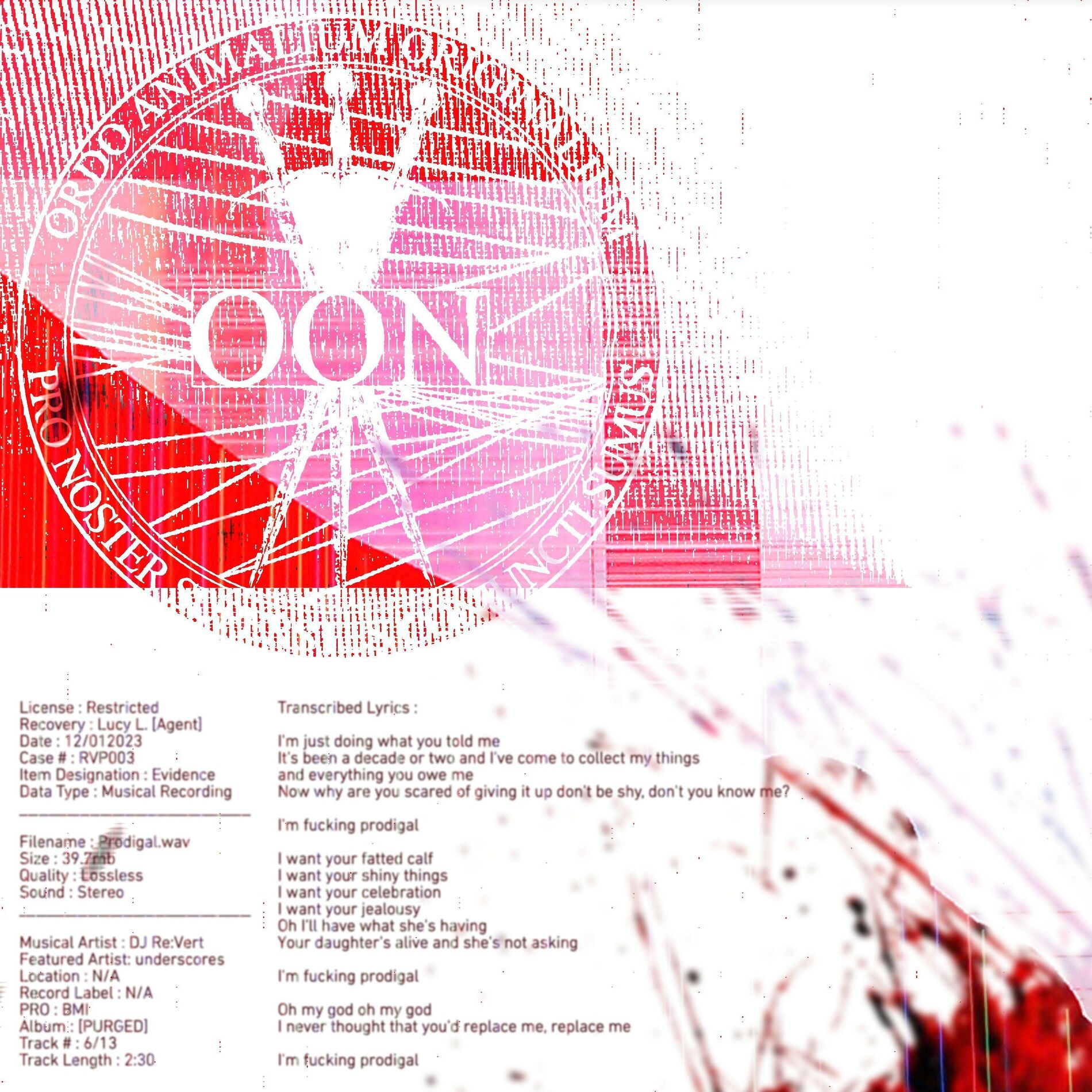 Album cover of Prodigal (feat. underscores)