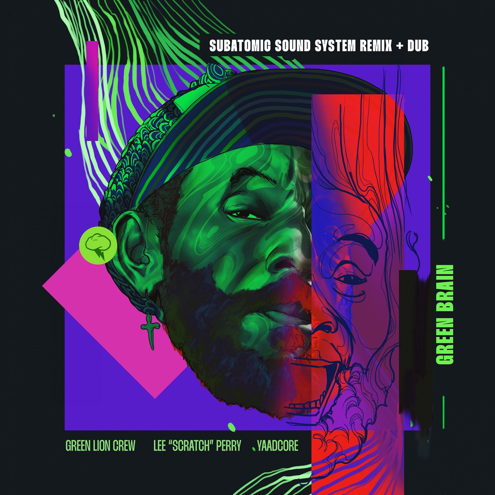 Album cover of Green Brain (Subatomic Sound System Remix & Dub)