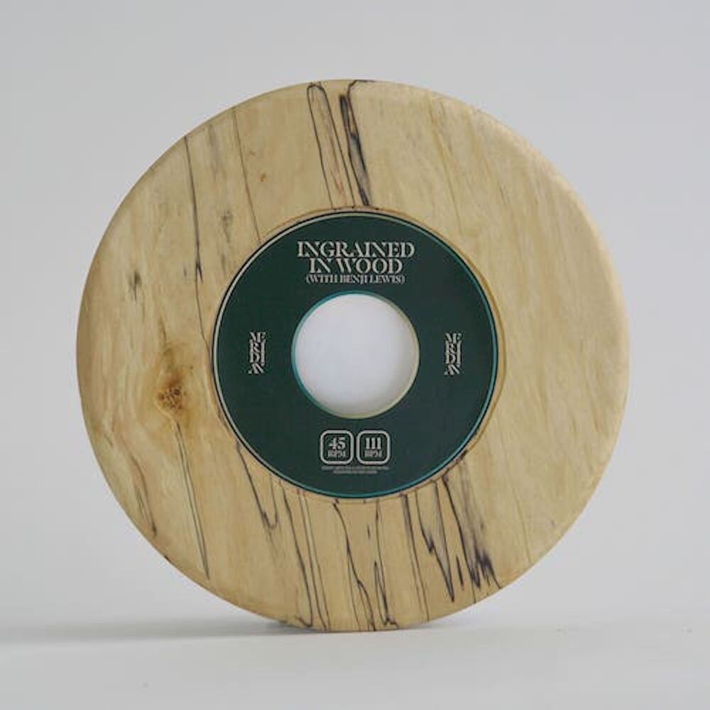Picture of ingrained in wood