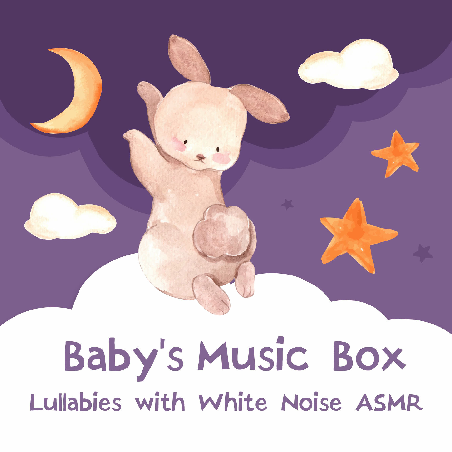 Album cover of Baby's Music Box Lullabies with White Noise ASMR