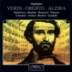 Cover of Verdi: Highlights from Oberto & Alzira