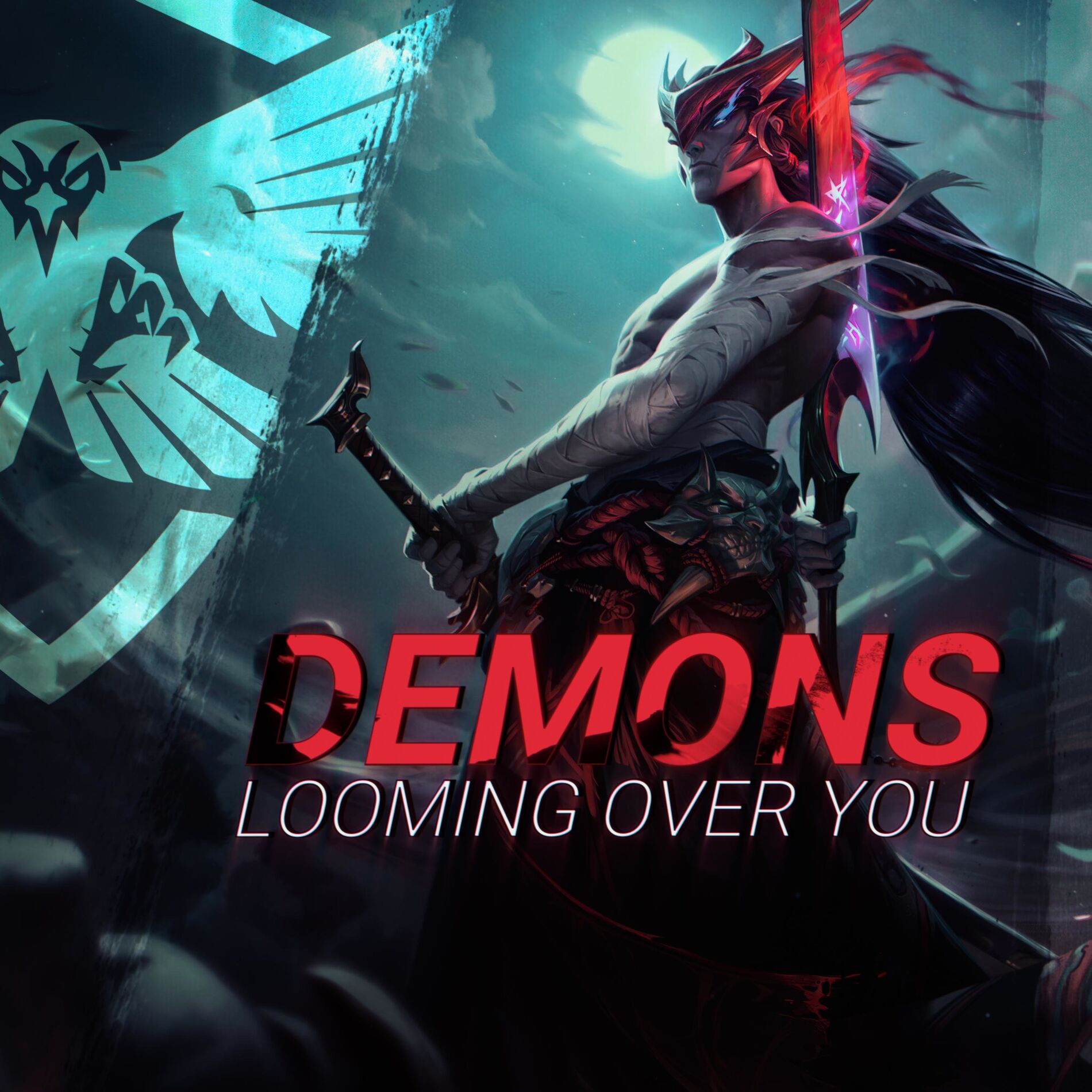 Album cover of Demons Looming Over You (feat. Anthony Vincent)