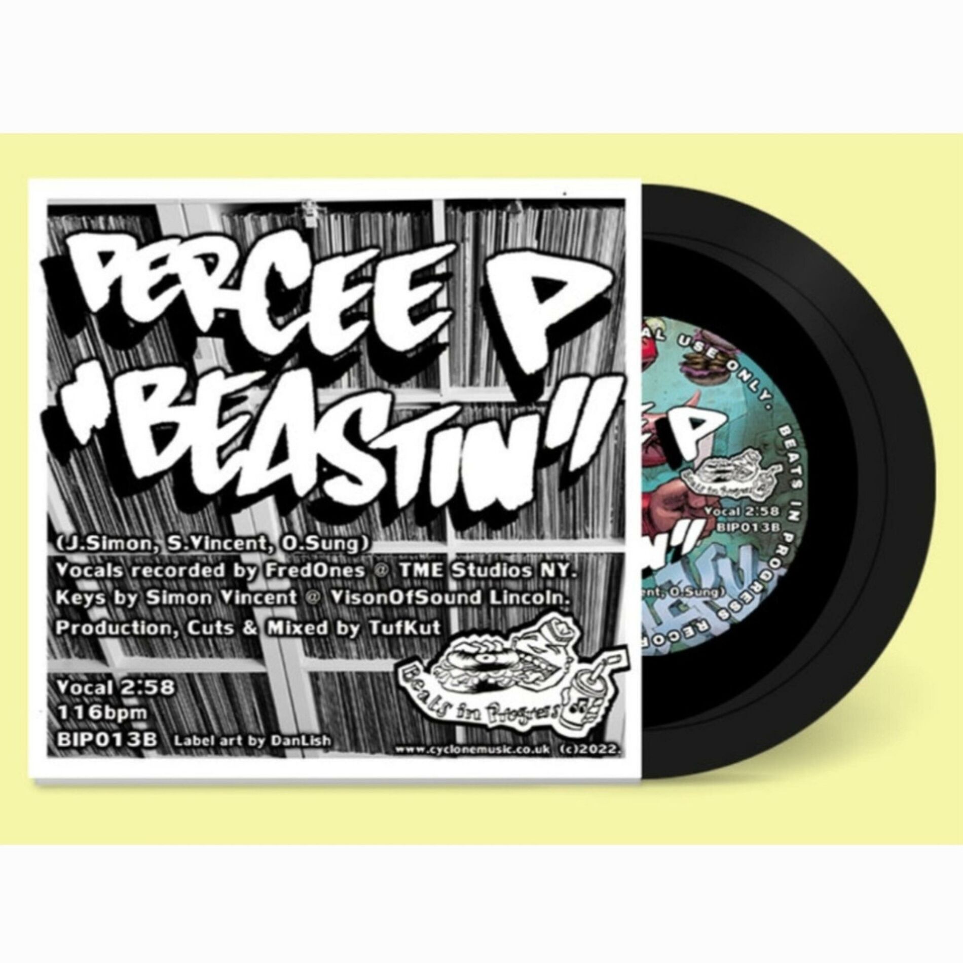 Album cover of Beastin (feat. Percee P & Simon Vincent)