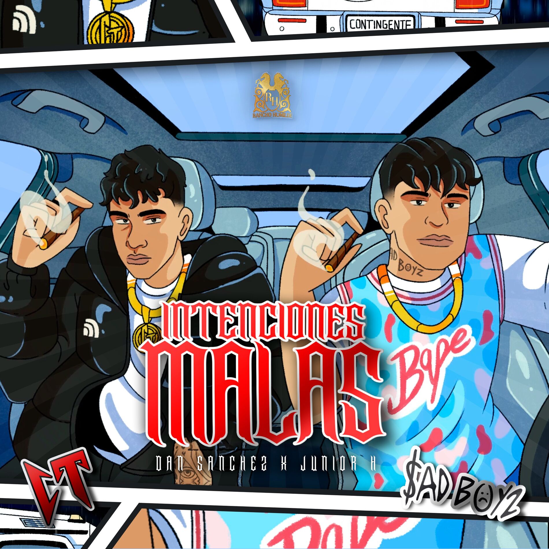 Album cover of Intenciones Malas