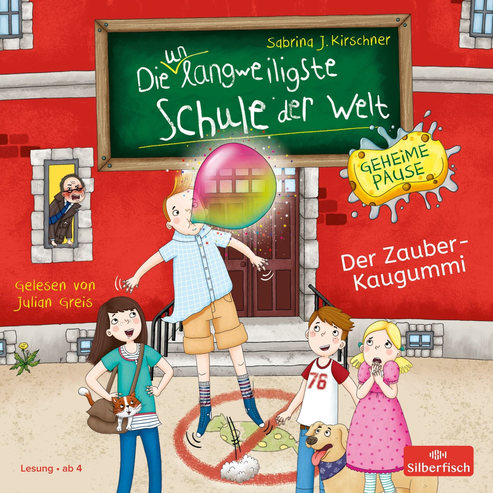 Album cover of Die unlangweiligste Schule der Welt. Geheime Pause 1: Der Zauber-Kaugummi