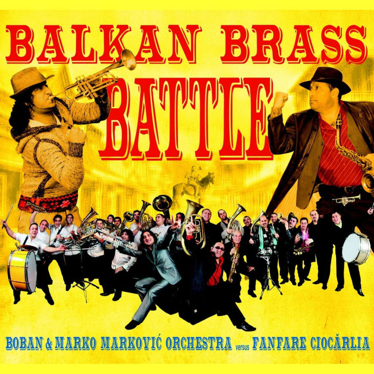 Album cover of Balkan Brass Battle