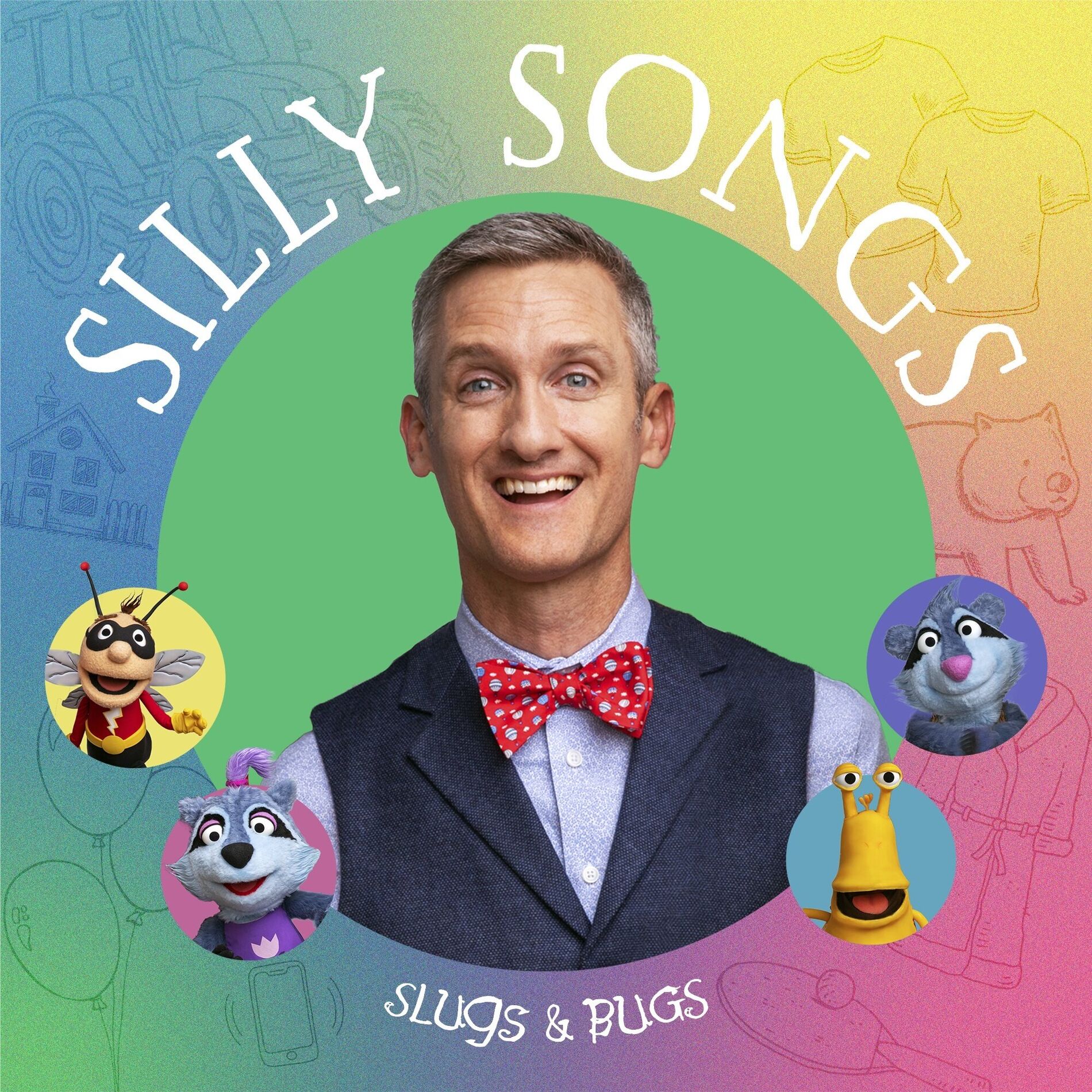 Album cover of Slugs and Bugs Silly Songs