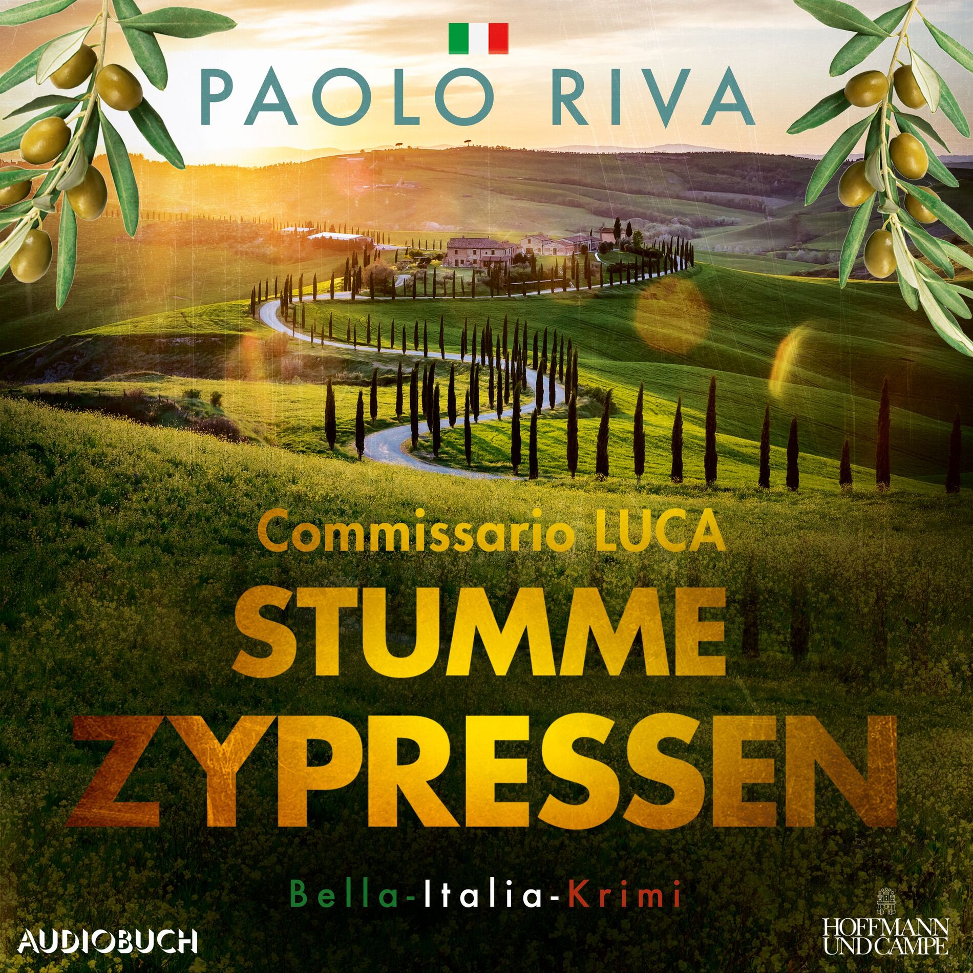 Album cover of Stumme Zypressen (Commissario Luca. Bella-Italia-Krimi)
