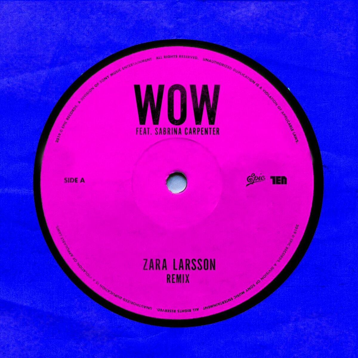 Album cover of WOW (feat. Sabrina Carpenter)