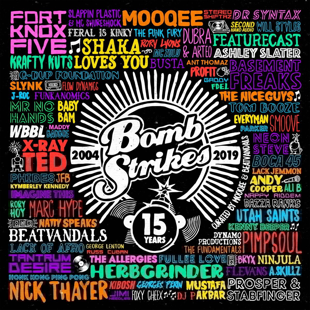 Album cover of Bombstrikes: 15 Years (DJ Mix)