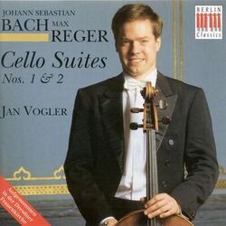 Cover of Bach: Cello Suites Nos. 1 and 2 / Reger: Cello Suites, Op. 131c, Nos. 1 and 2