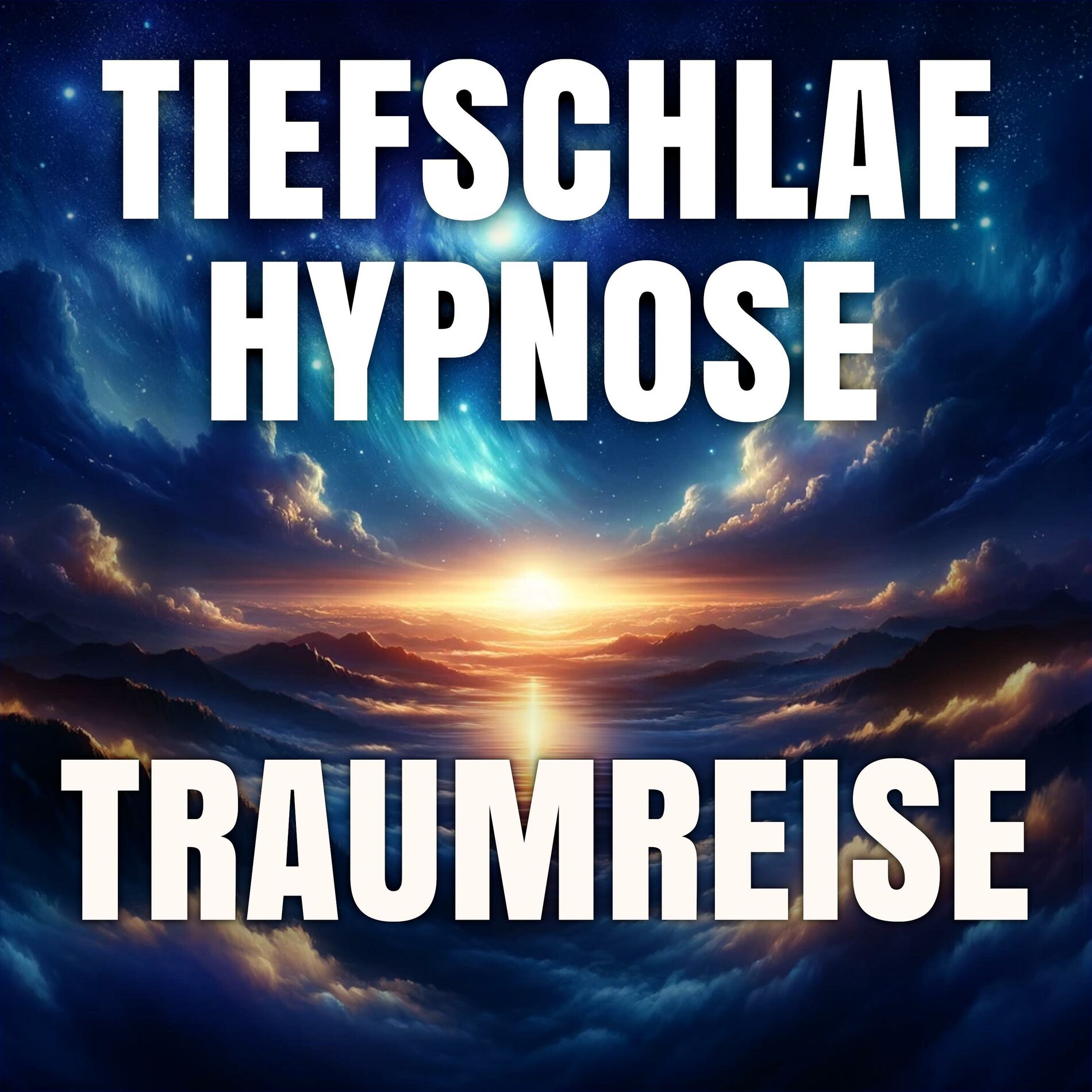 Album cover of Schlaf Hypnose - Extra Lang 3 Stunden - Wunderbare Tiefenentspannung & Traumreise