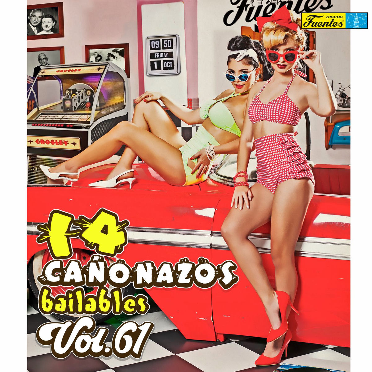 Album cover of 14 Cañonazos Bailables, Vol. 61