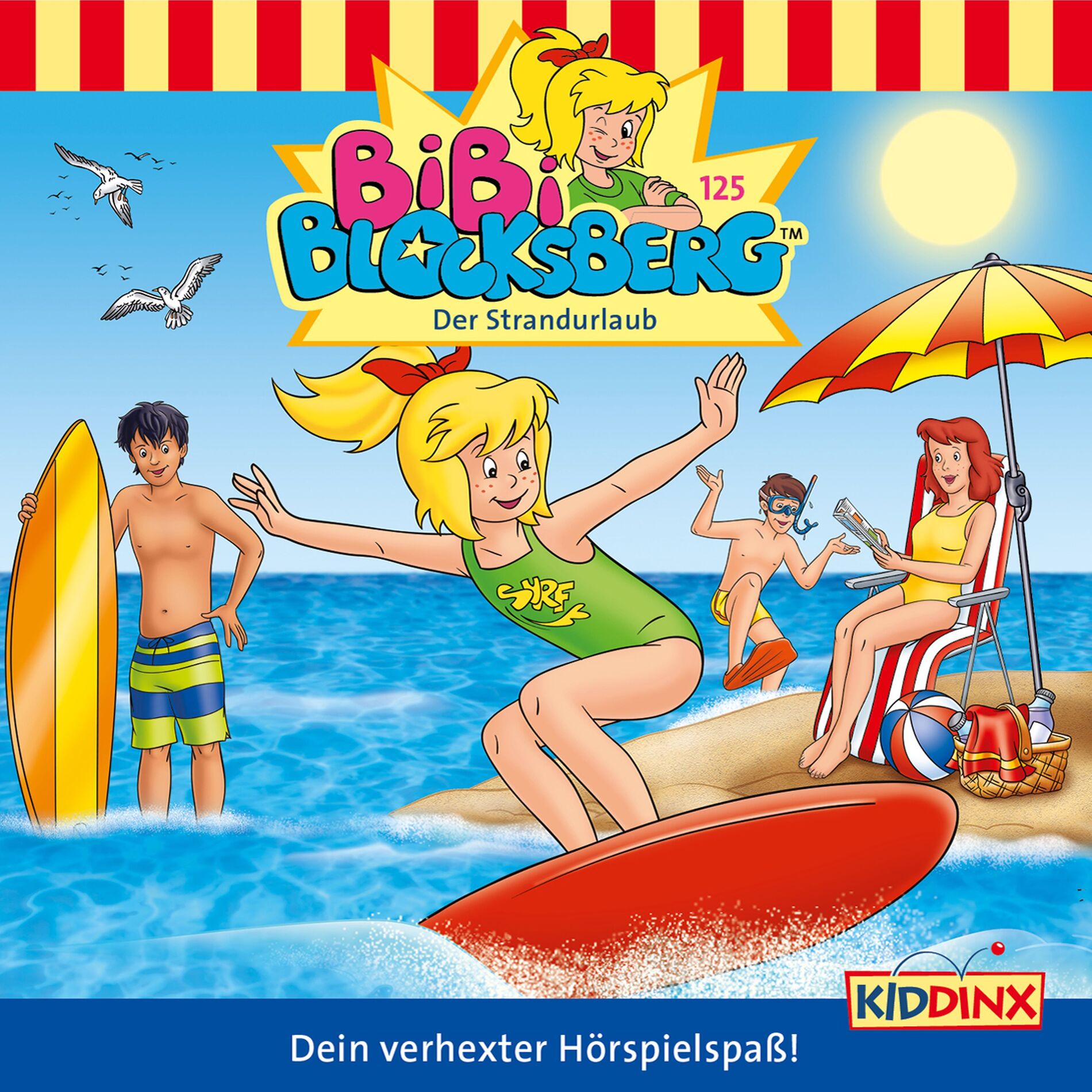 Album cover of Inhaltsangabe: Der Strandurlaub (Folge 125)