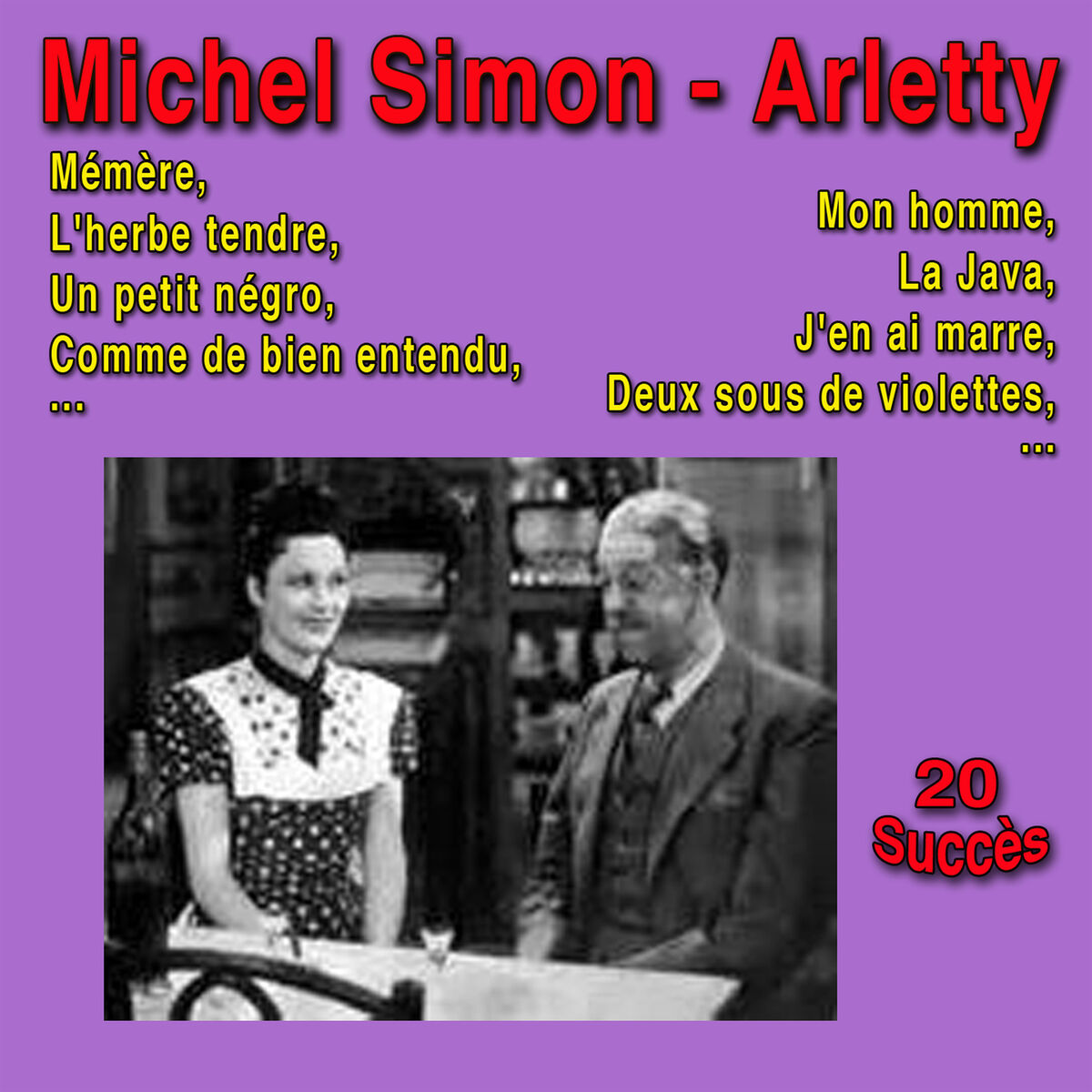 Album cover of Michel Simon - Arletty